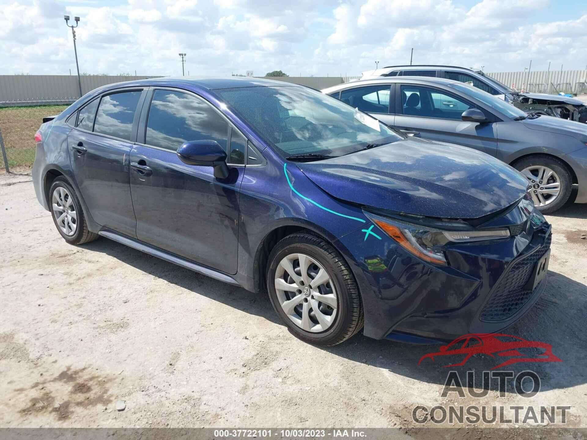 TOYOTA COROLLA 2021 - JTDEPMAE8MJ159612
