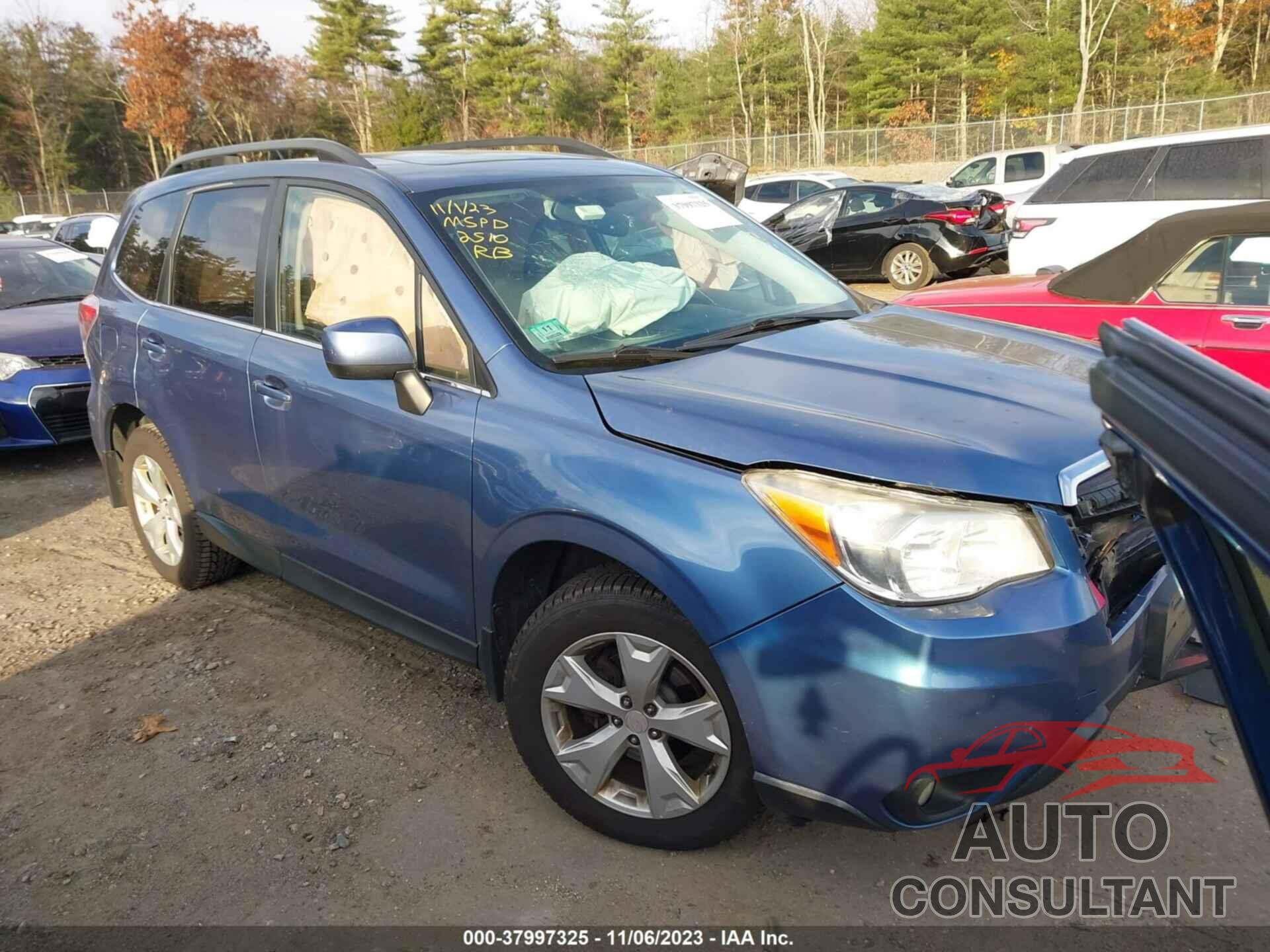 SUBARU FORESTER 2015 - JF2SJAHC7FH402510