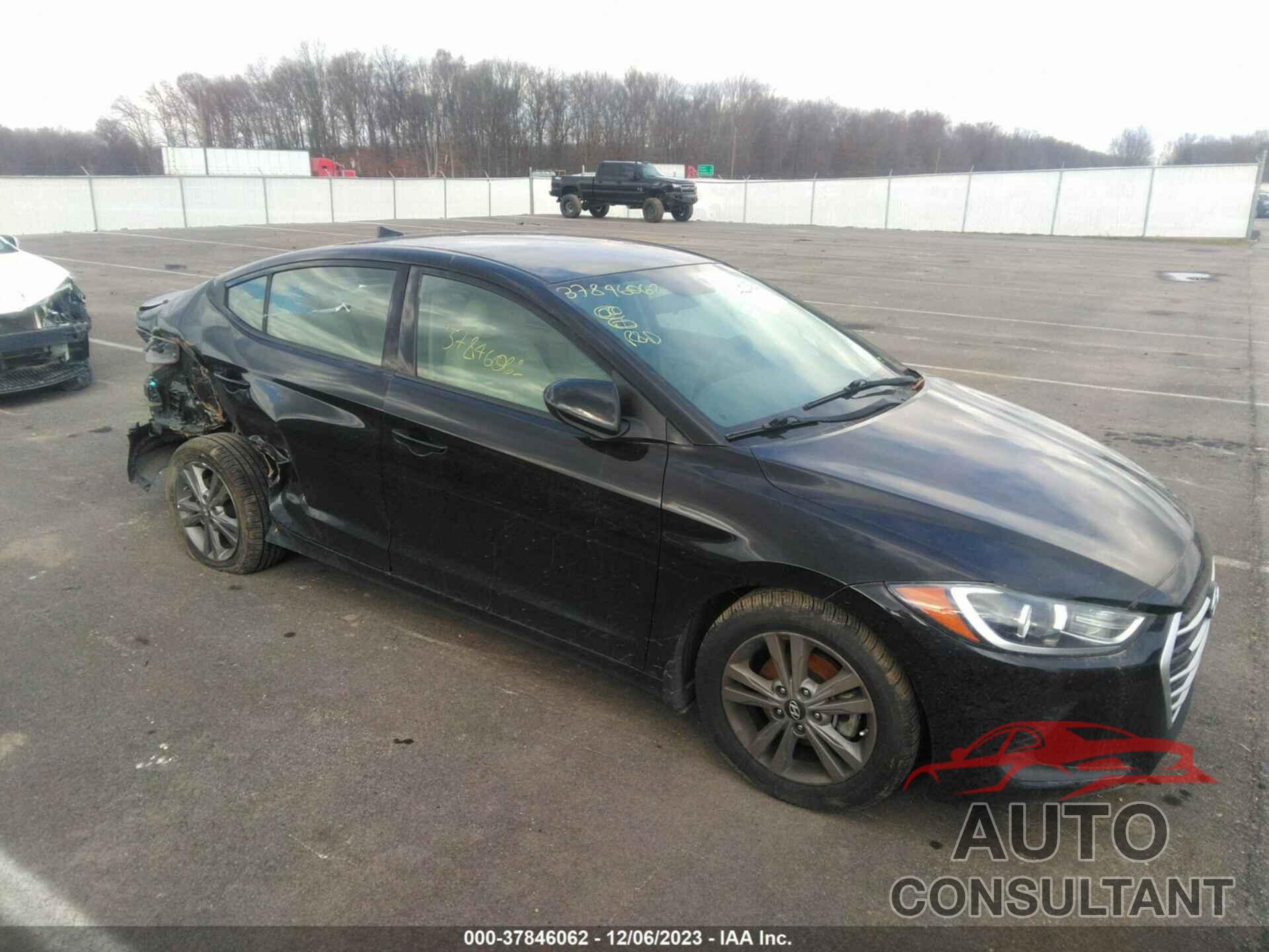 HYUNDAI ELANTRA 2018 - 5NPD84LFXJH341153