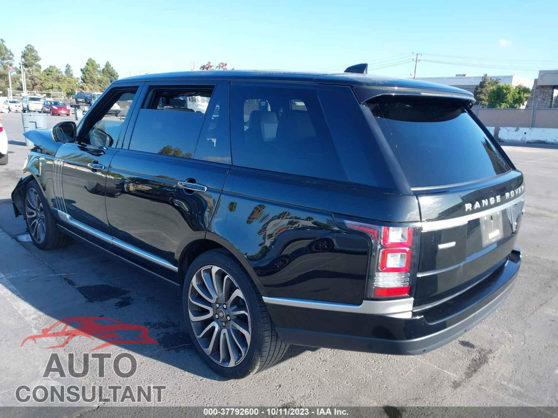 LAND ROVER RANGE ROVER 2017 - SALGV5FE3HA331203