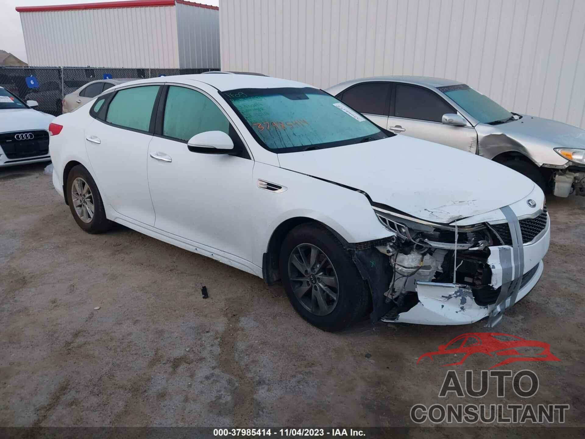 KIA OPTIMA 2018 - 5XXGT4L3XJG208387