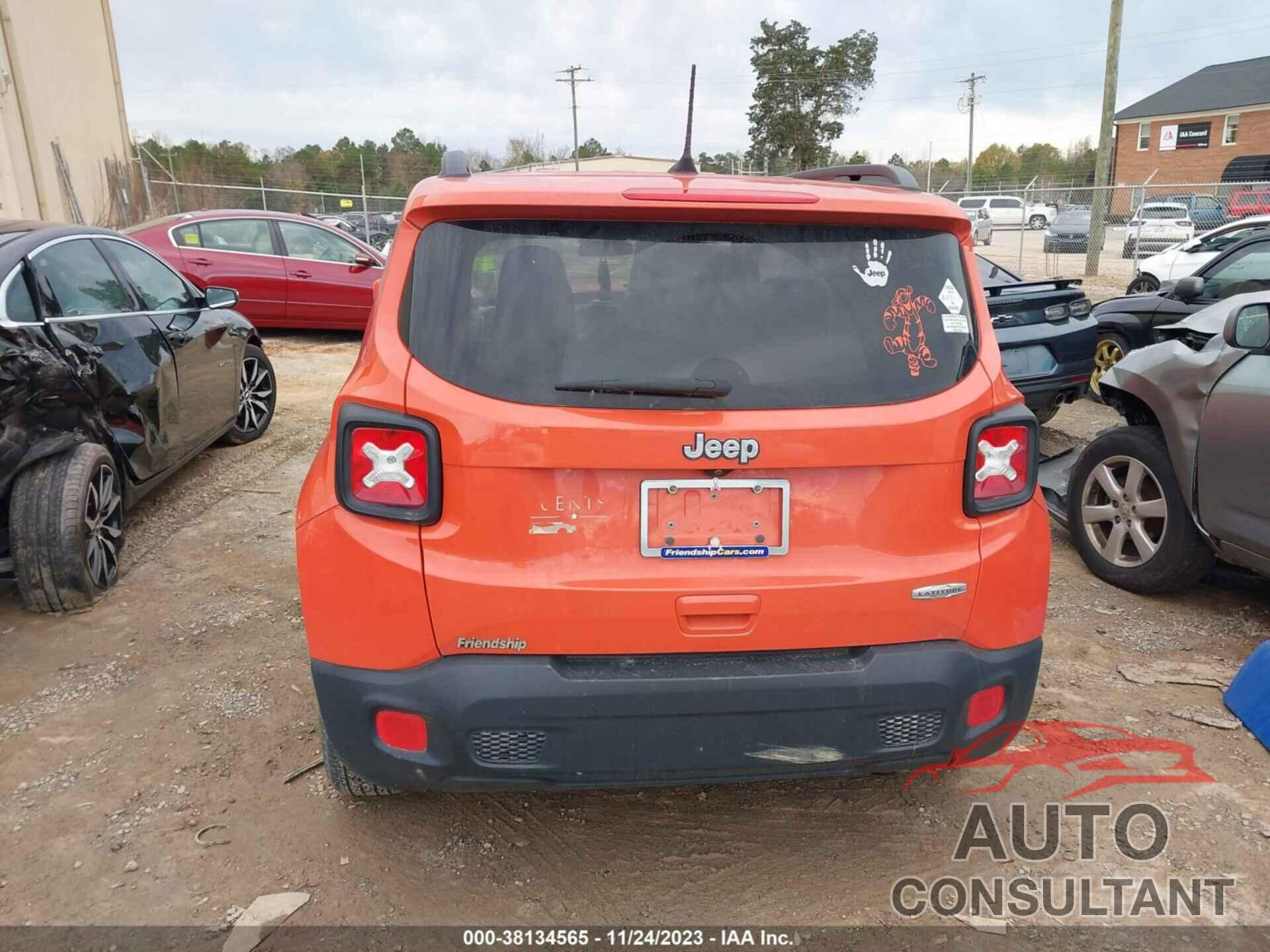 JEEP RENEGADE 2018 - ZACCJABB7JPH22494