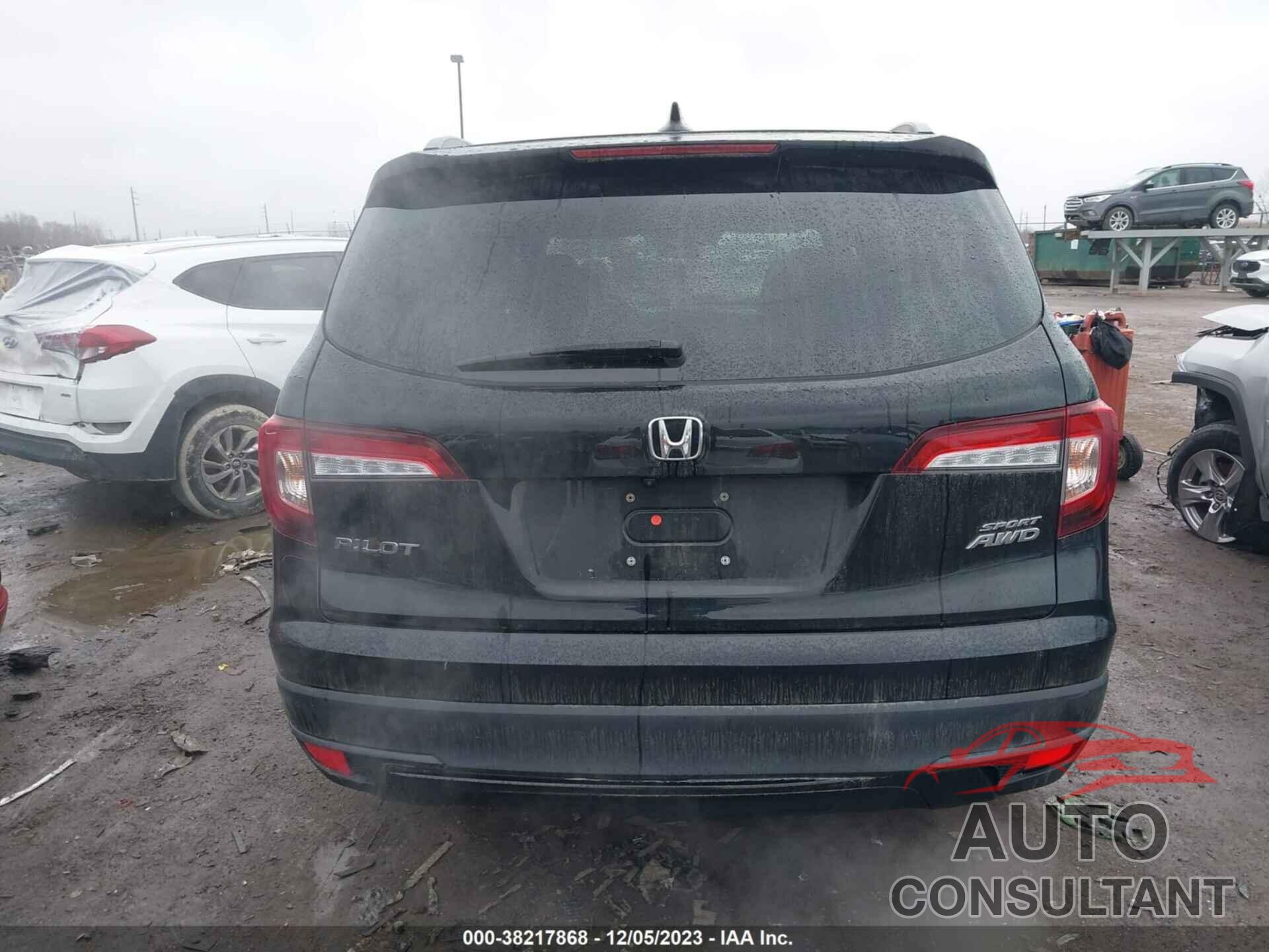 HONDA PILOT 2022 - 5FNYF6H34NB038424