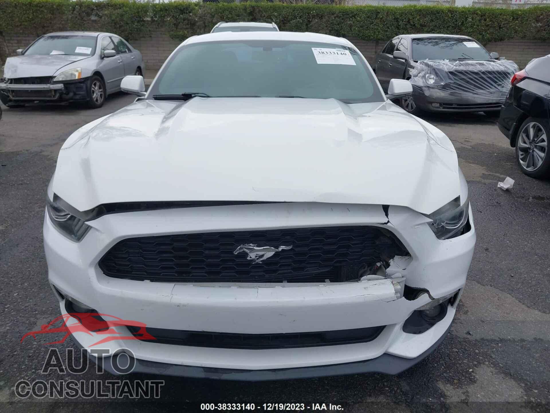 FORD MUSTANG 2016 - 1FA6P8AM0G5225737