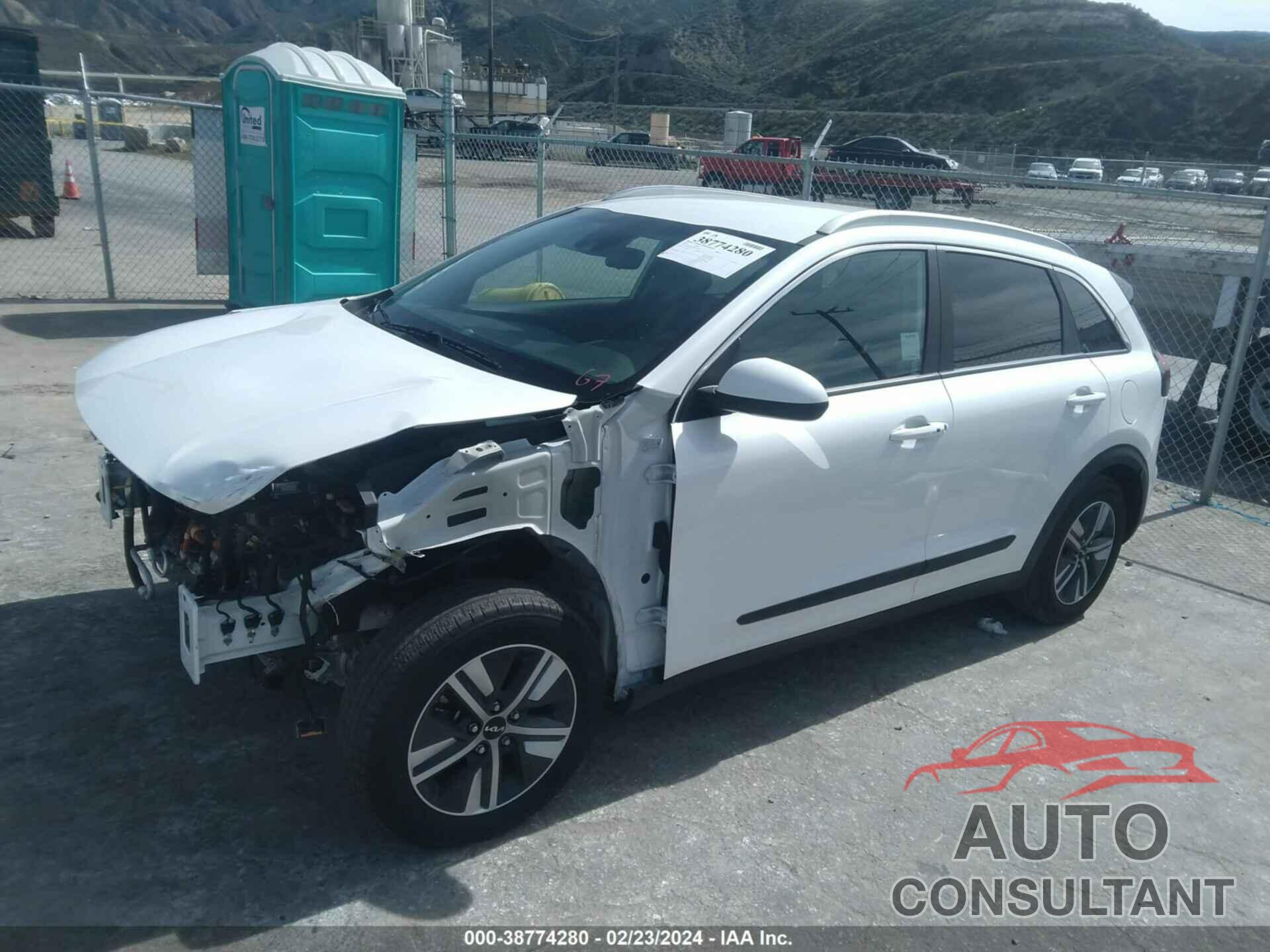 KIA NIRO 2022 - KNDCB3LC0N5547746