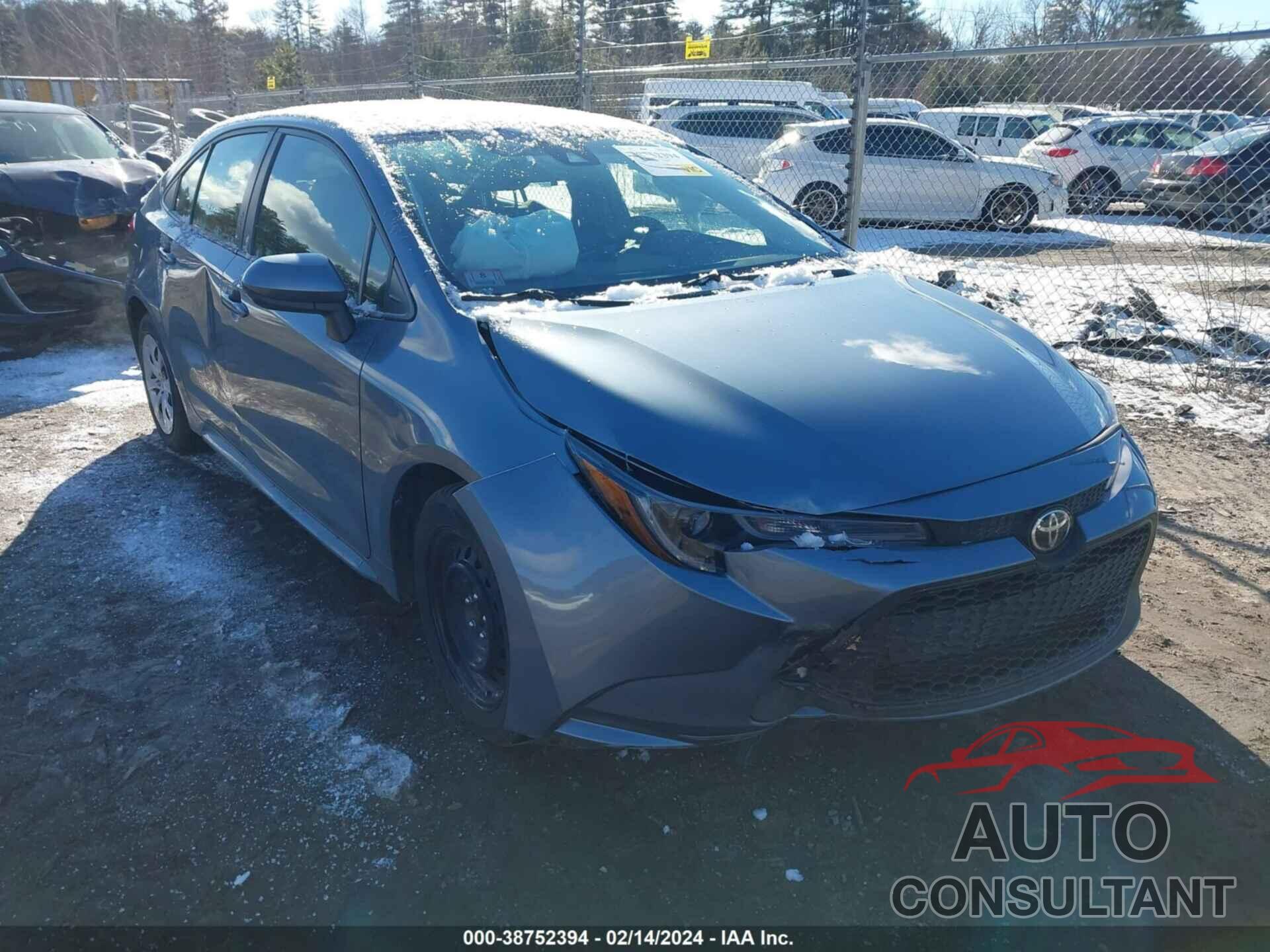 TOYOTA COROLLA 2021 - JTDEPMAE2MJ133183