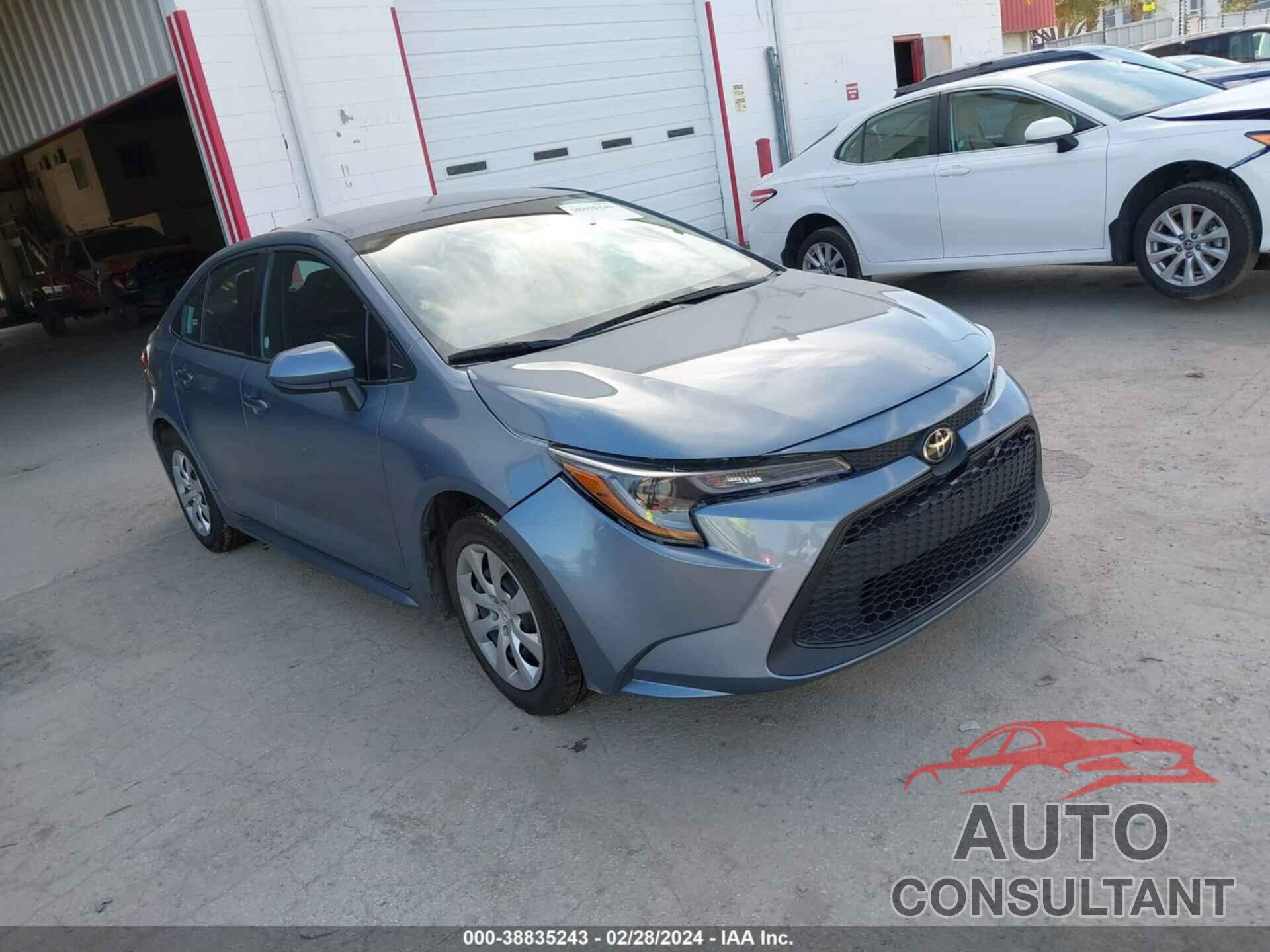 TOYOTA COROLLA 2022 - 5YFEPMAE7NP376971