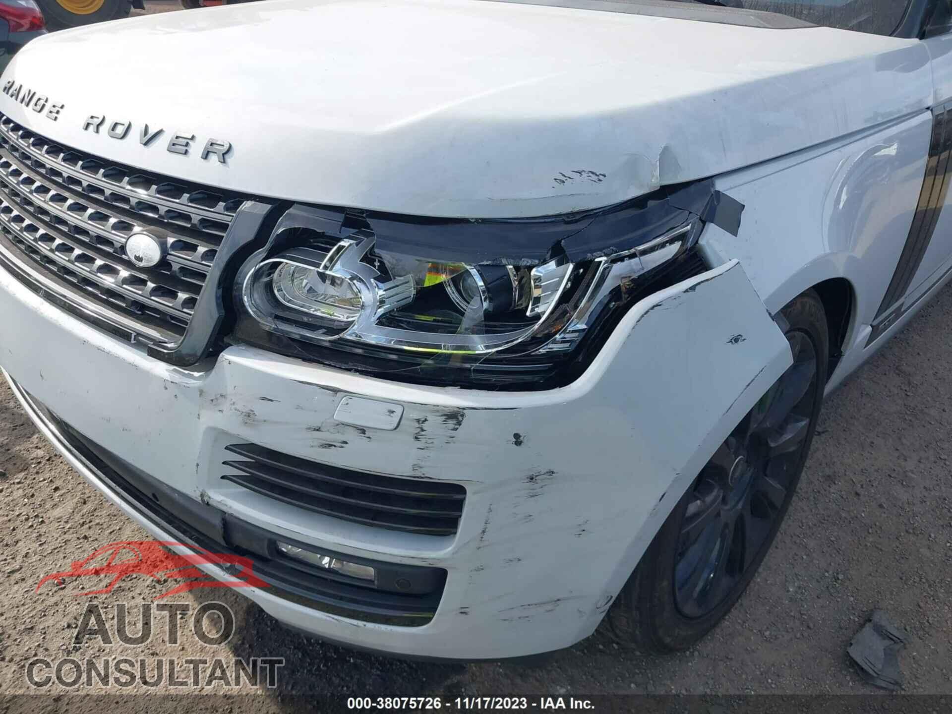 LAND ROVER RANGE ROVER 2016 - SALGV3EF1GA261035