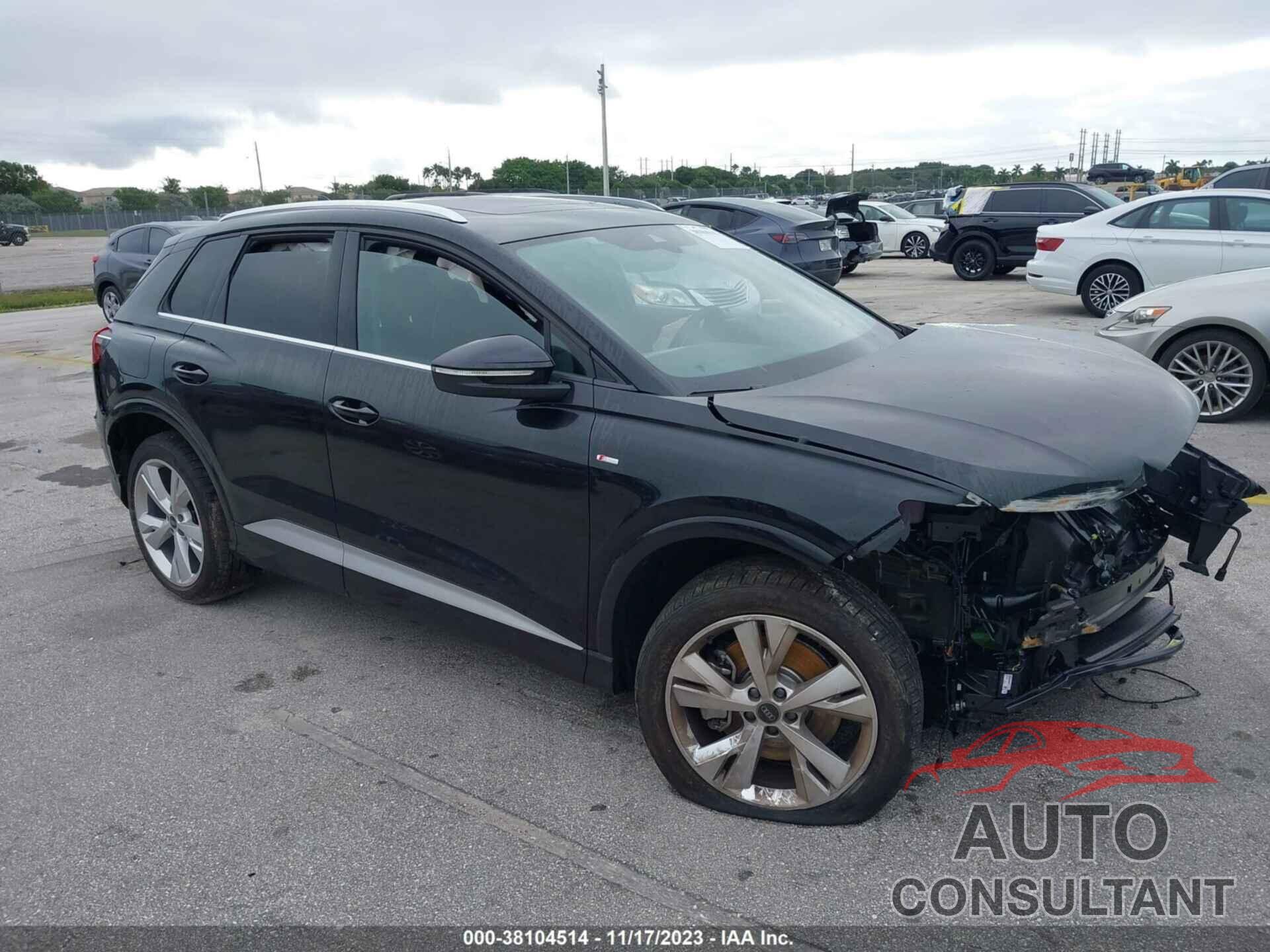 AUDI Q4 E-TRON 2023 - WA1L2BFZ7PP074648