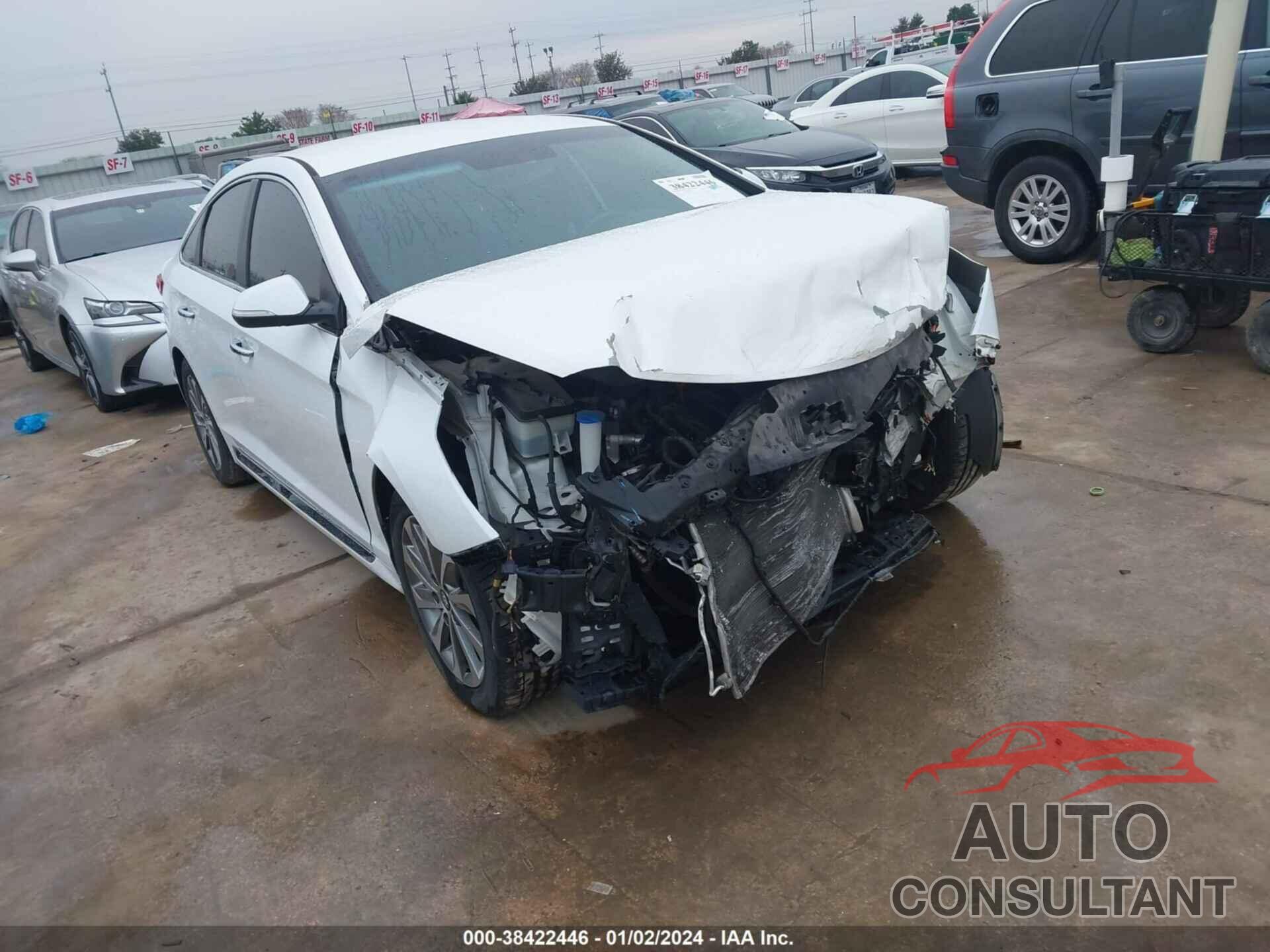 HYUNDAI SONATA 2016 - 5NPE34AF6GH279314