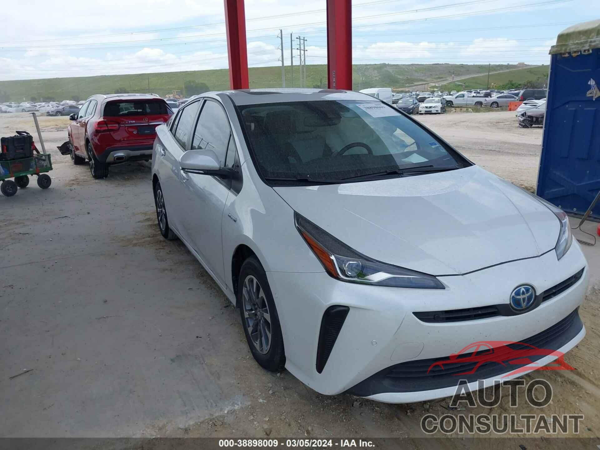 TOYOTA PRIUS 2021 - JTDKAMFU3M3130639