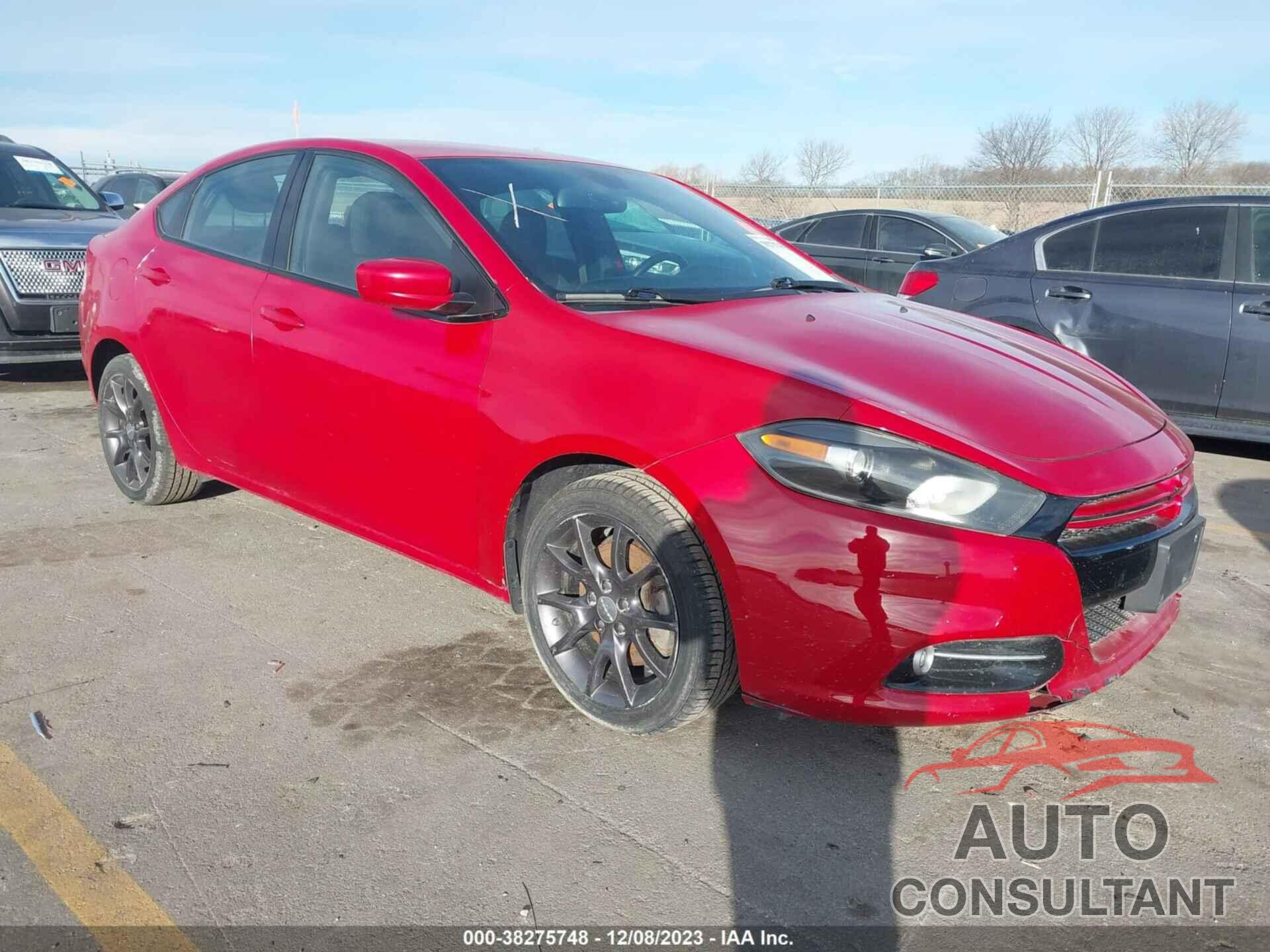 DODGE DART 2015 - 1C3CDFBBXFD403928