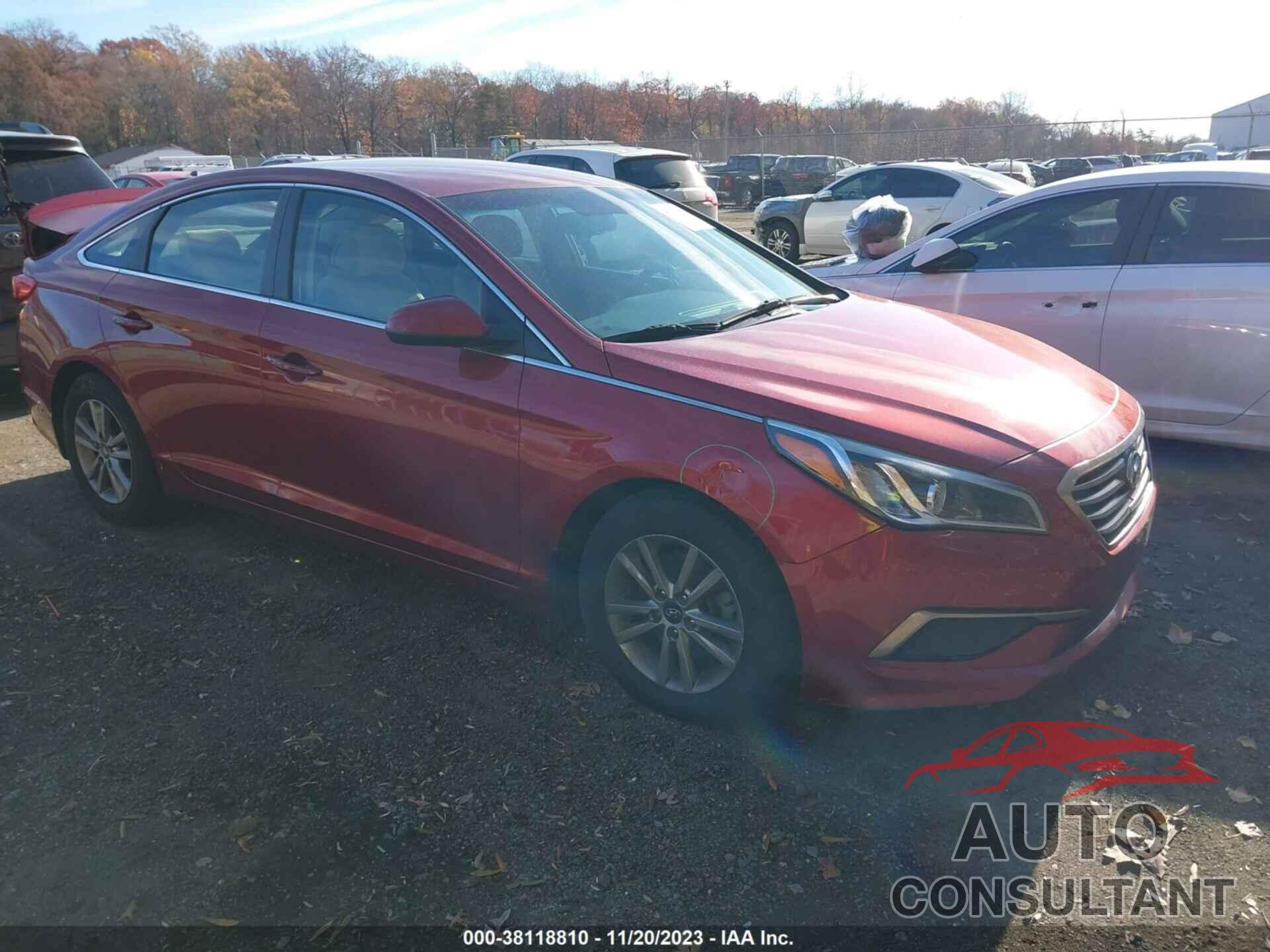 HYUNDAI SONATA 2016 - 5NPE24AF7GH407868