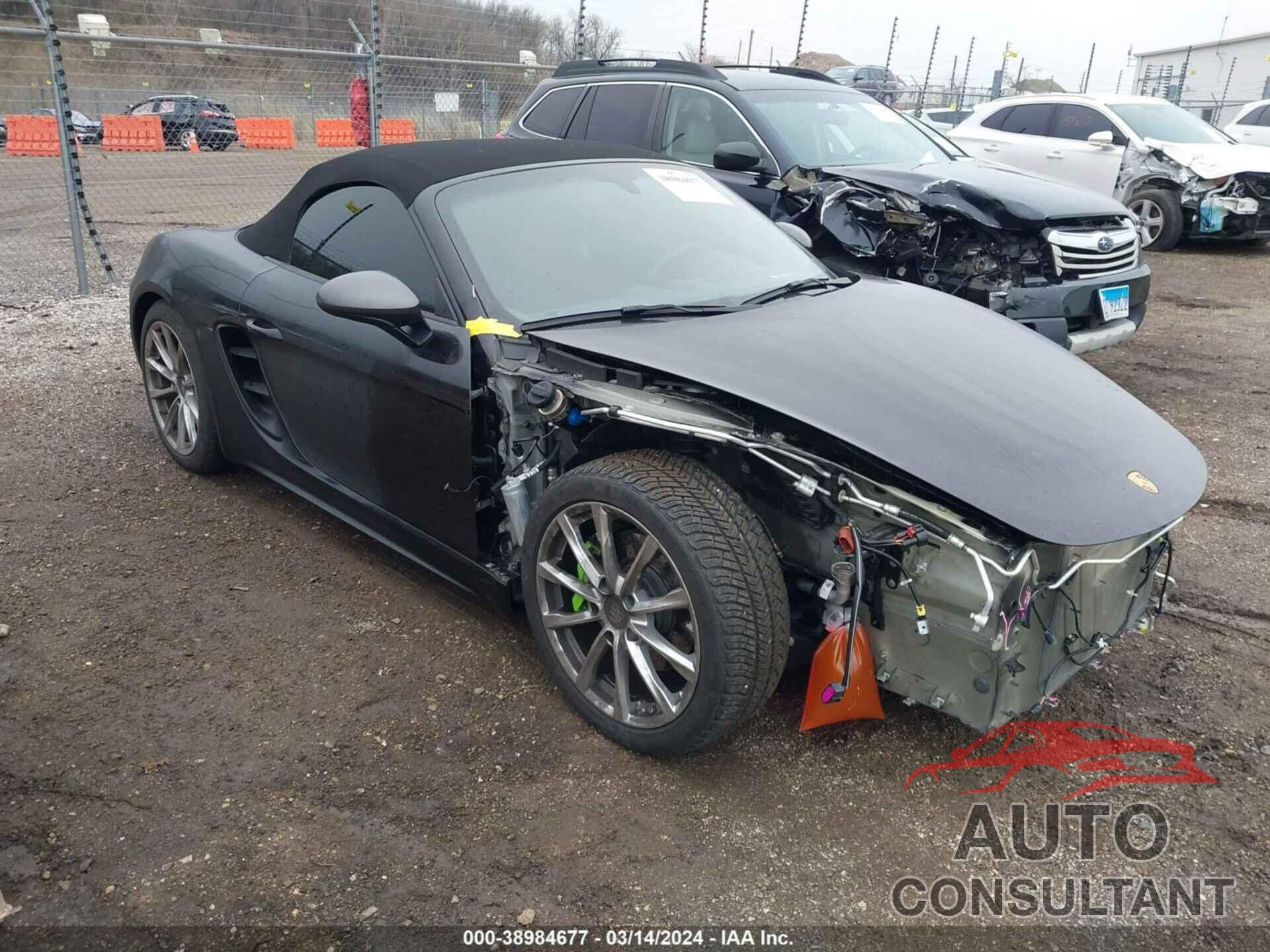 PORSCHE 718 BOXSTER 2021 - WP0CA2A82MS210202