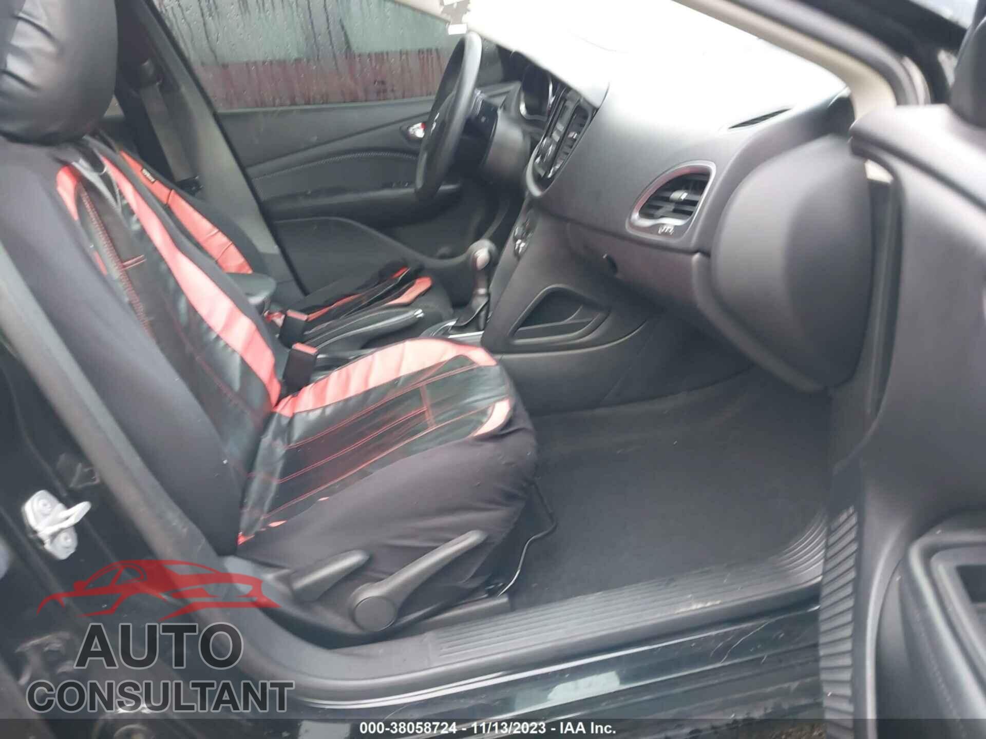 DODGE DART 2015 - 1C3CDFBB7FD405653