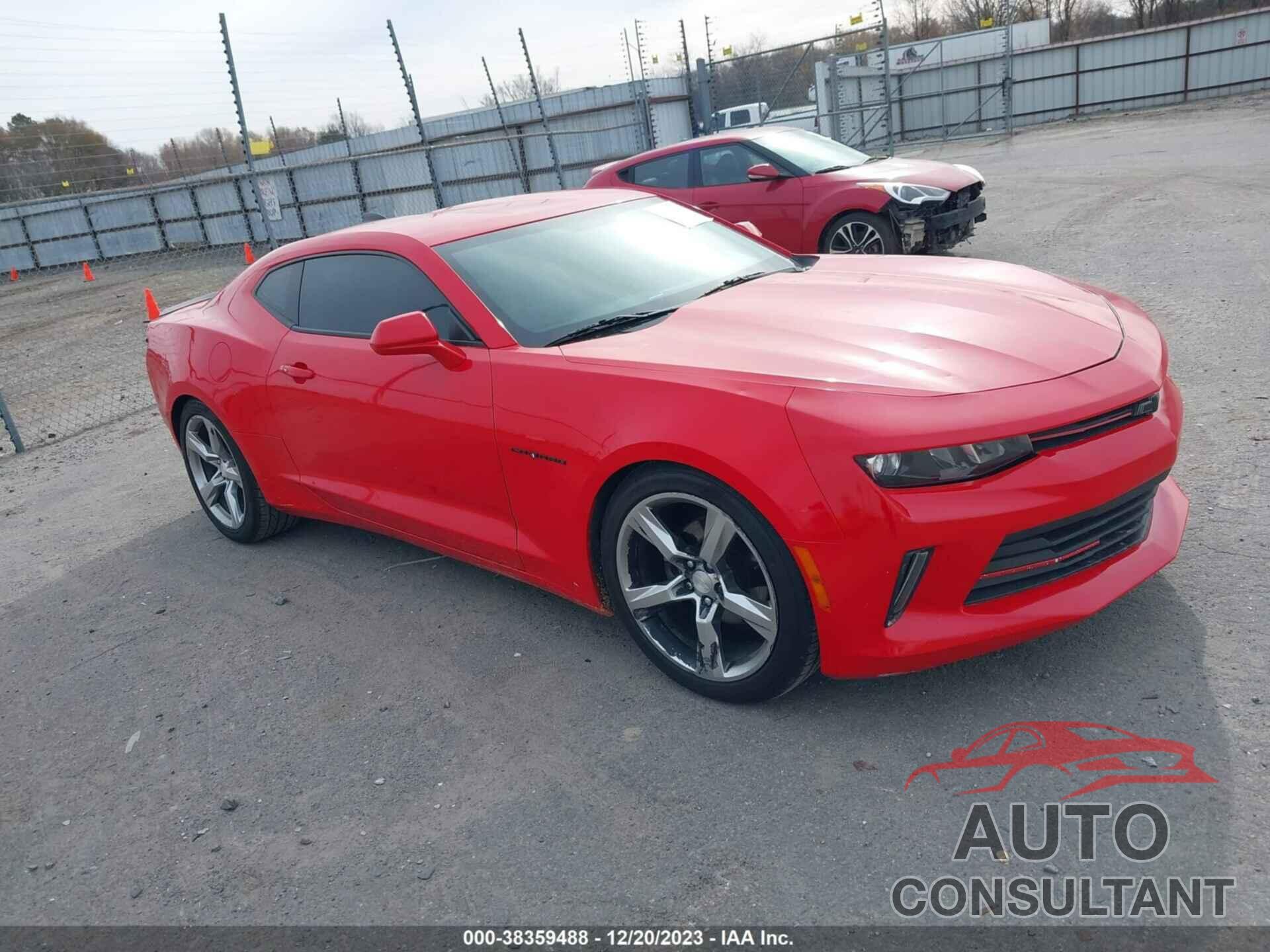 CHEVROLET CAMARO 2017 - 1G1FB1RX8H0215348