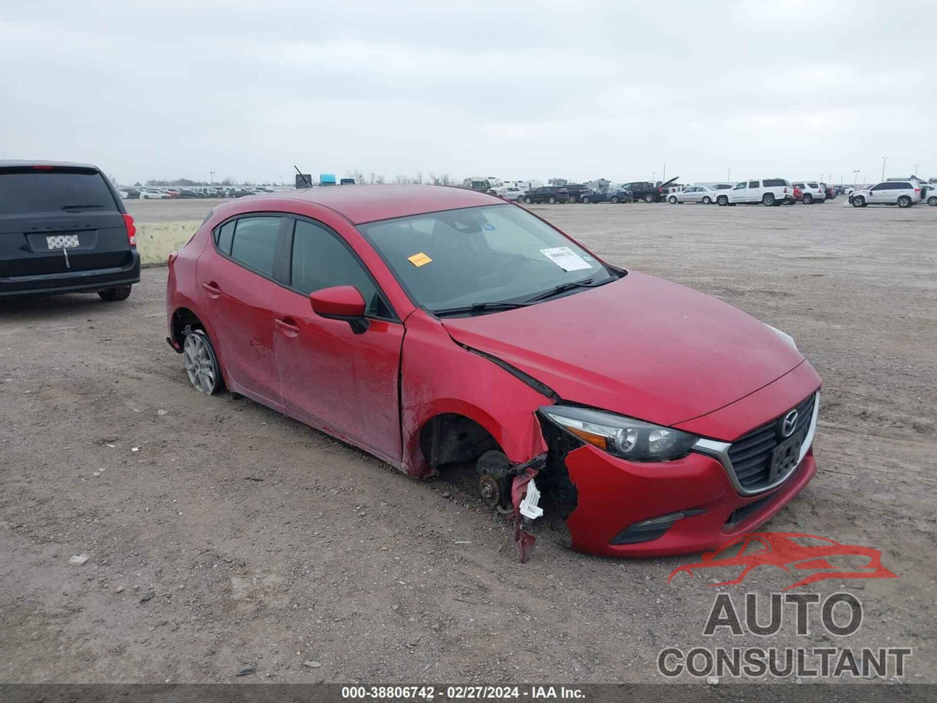 MAZDA MAZDA3 2018 - 3MZBN1K75JM231935