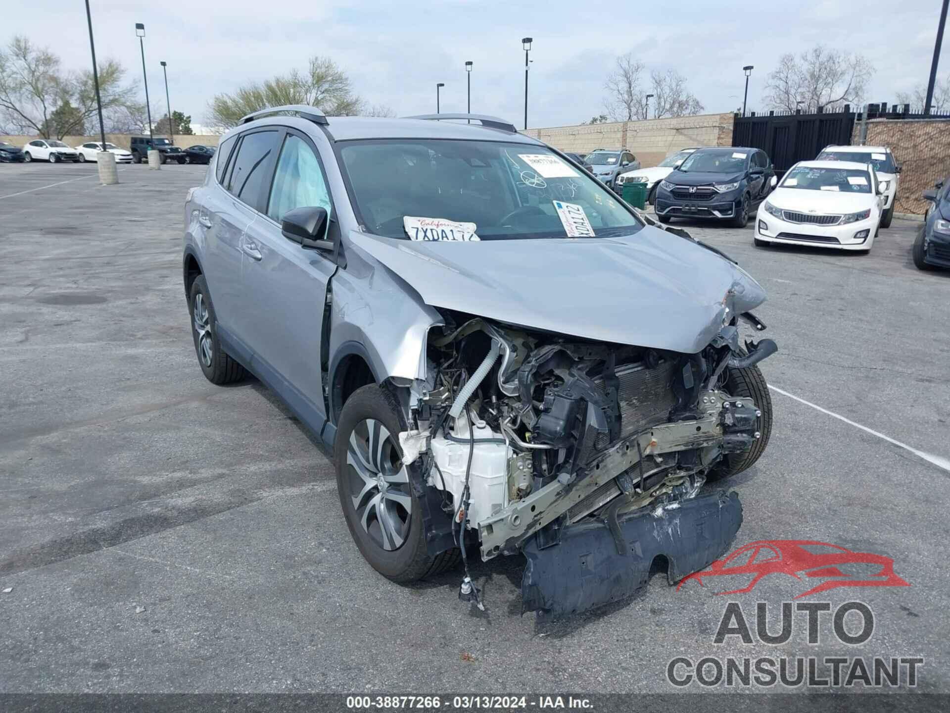 TOYOTA RAV4 2017 - 2T3ZFREV5HW345935