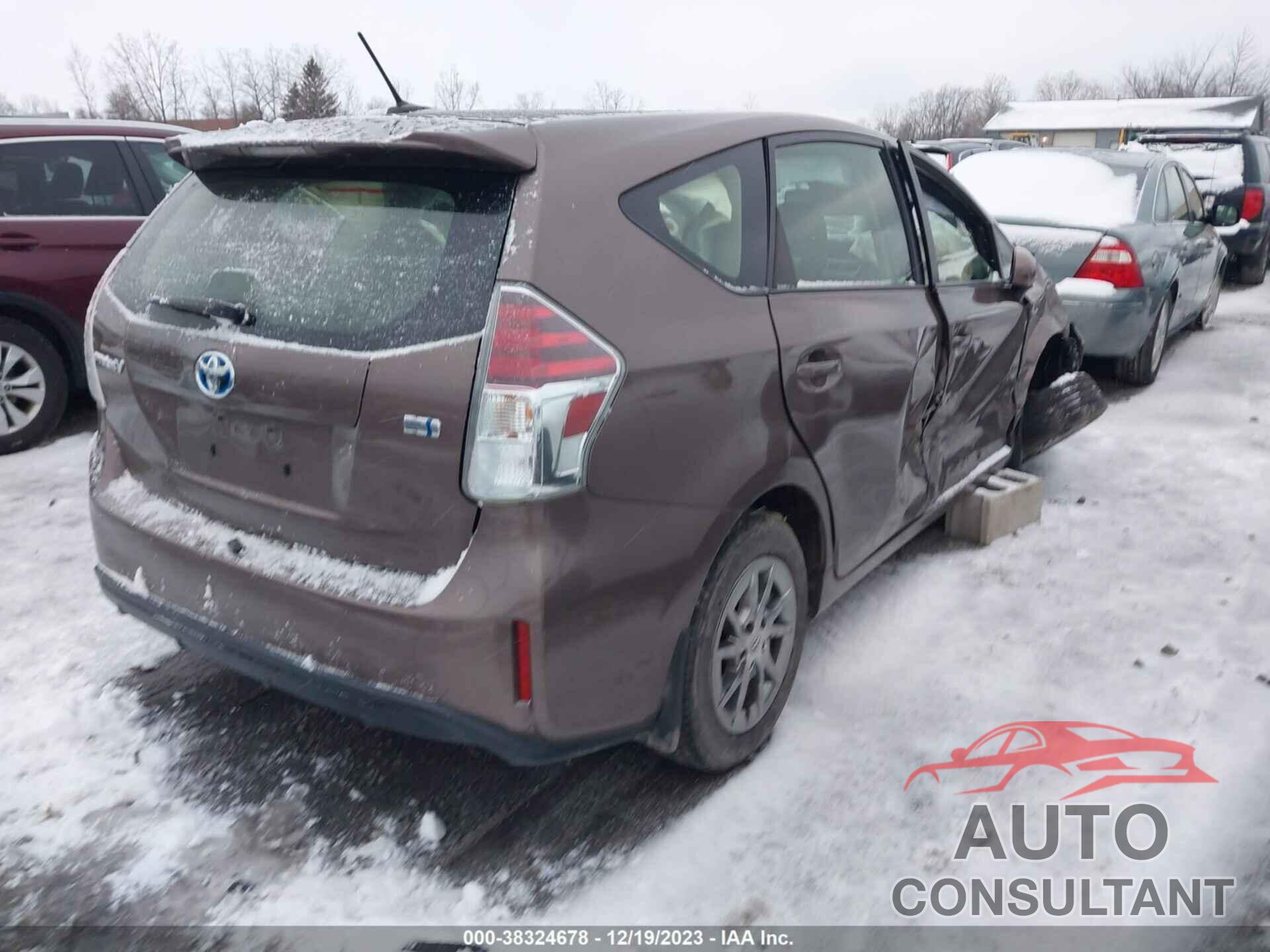 TOYOTA PRIUS V 2017 - JTDZN3EU3HJ063069