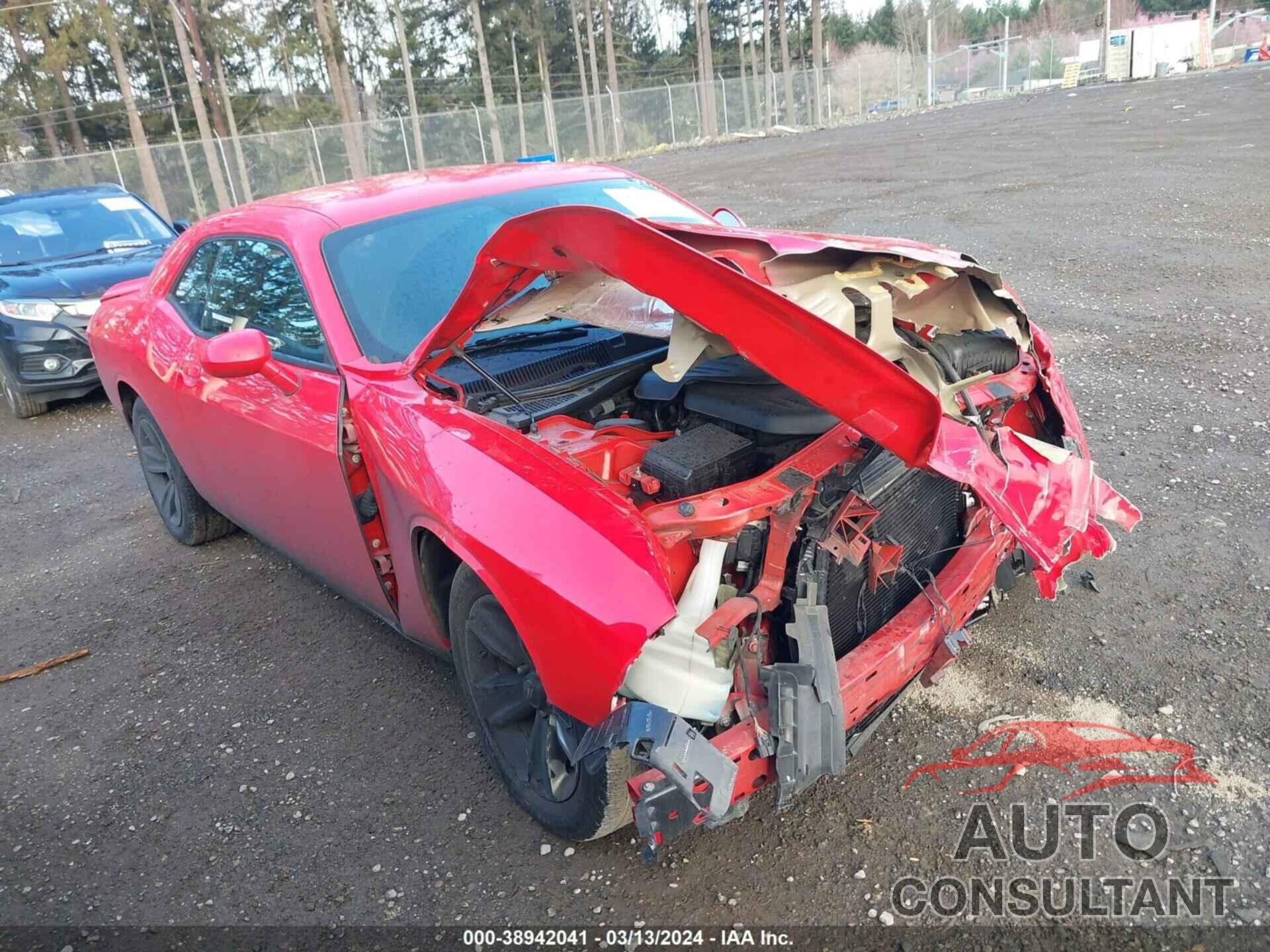 DODGE CHALLENGER 2019 - 2C3CDZAG1KH616570