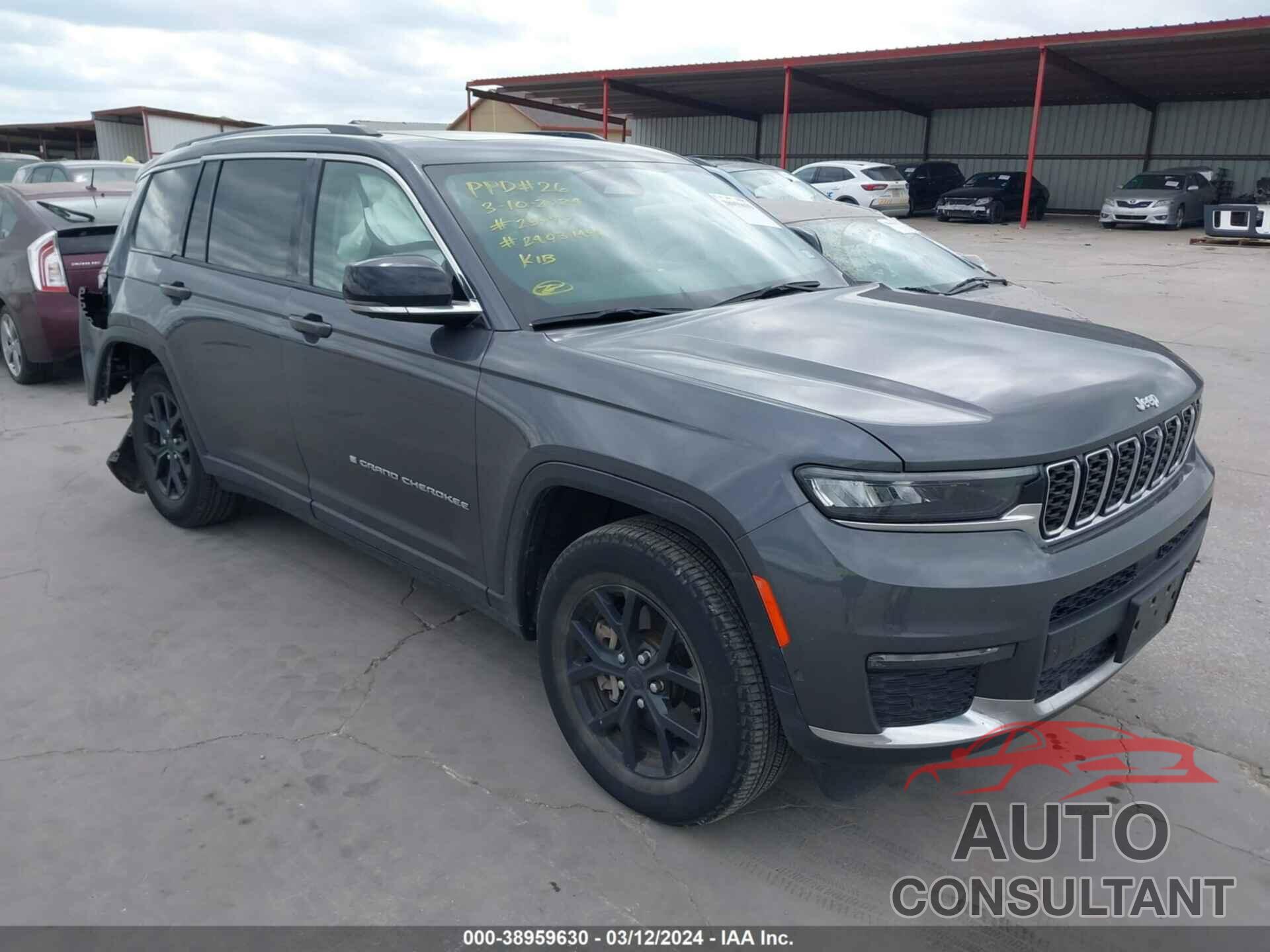 JEEP GRAND CHEROKEE L 2022 - 1C4RJJBG9N8616728