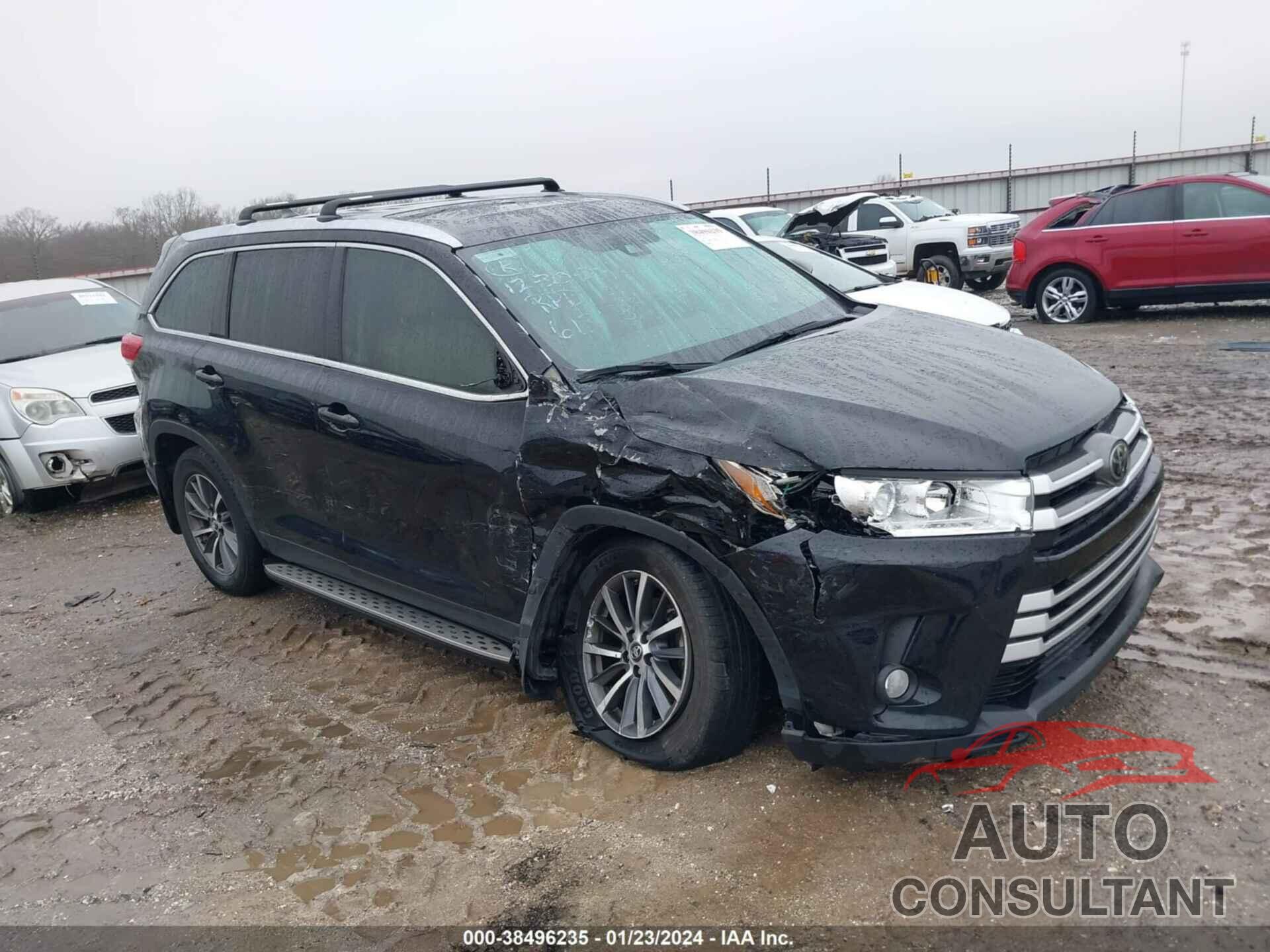 TOYOTA HIGHLANDER 2019 - 5TDJZRFH7KS613230