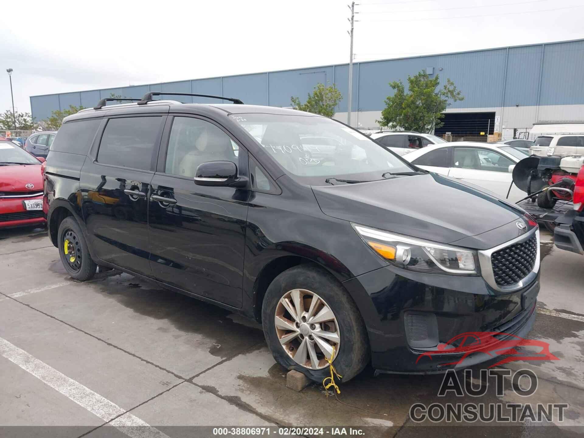 KIA SEDONA 2016 - KNDMB5C17G6146884