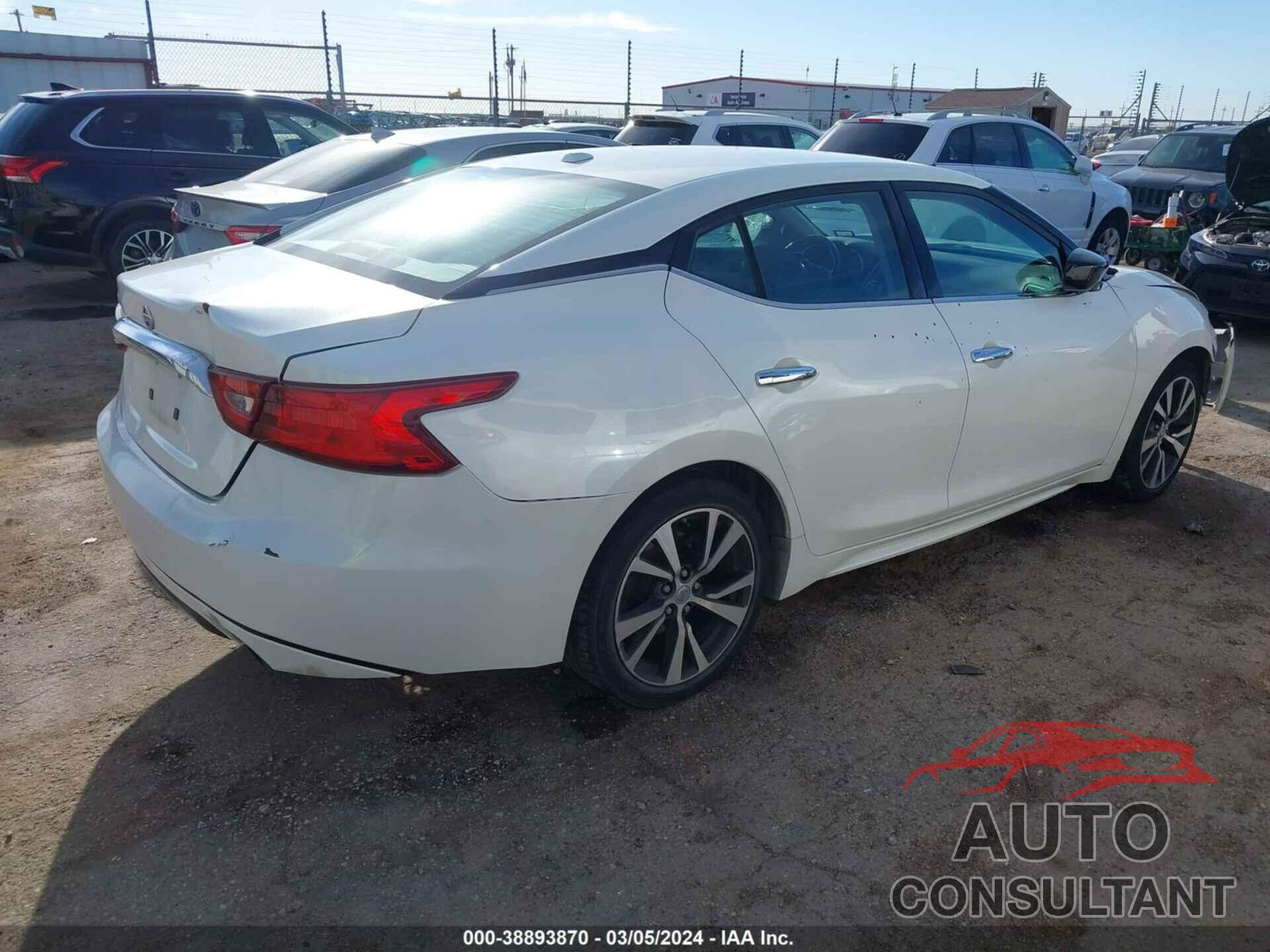 NISSAN MAXIMA 2017 - 1N4AA6AP5HC372997