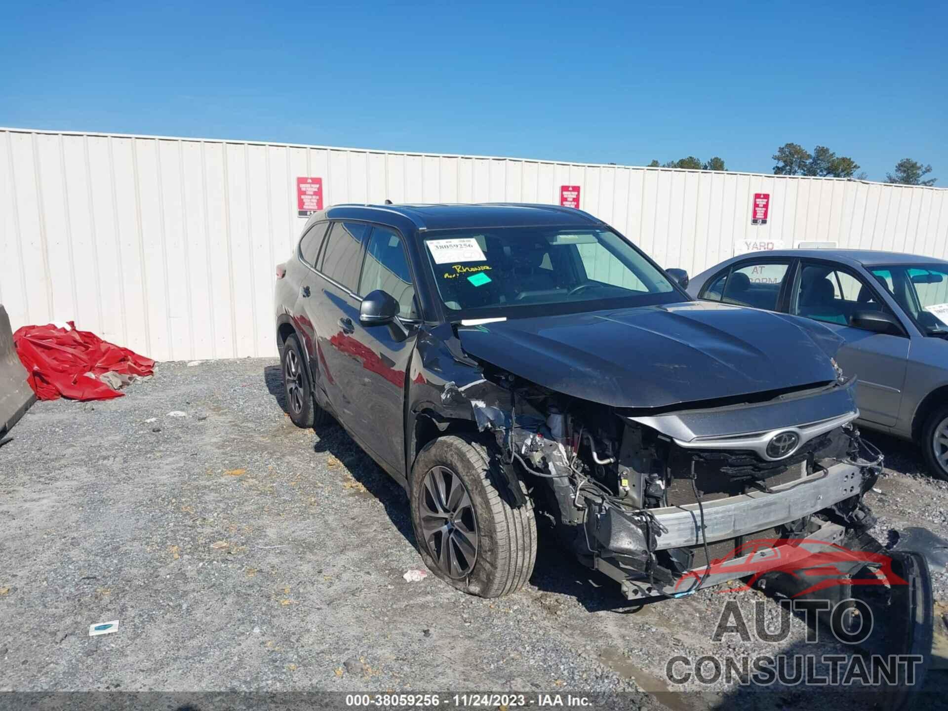 TOYOTA HIGHLANDER 2021 - 5TDGZRAH6MS534331