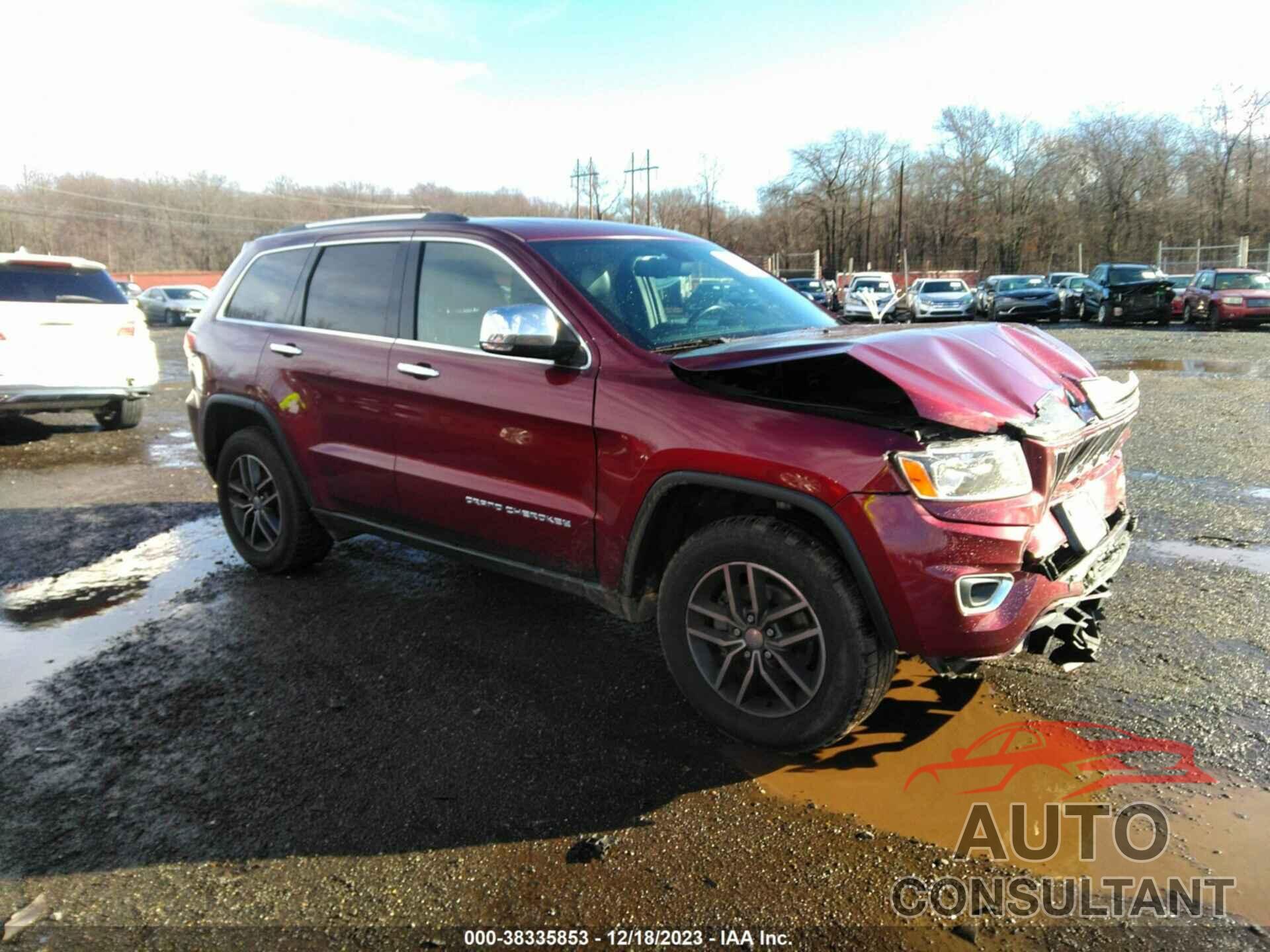 JEEP GRAND CHEROKEE 2016 - 1C4RJFBG2GC405495