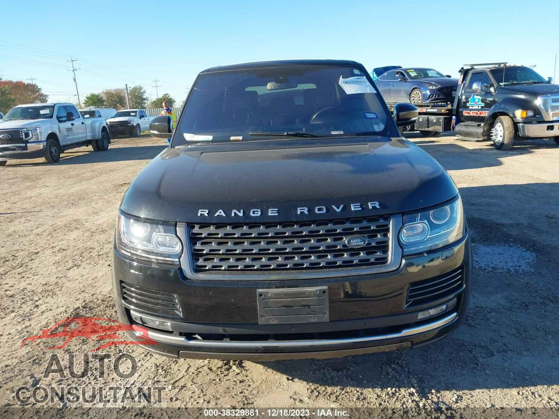 LAND ROVER RANGE ROVER 2016 - SALGR2PF2GA319813