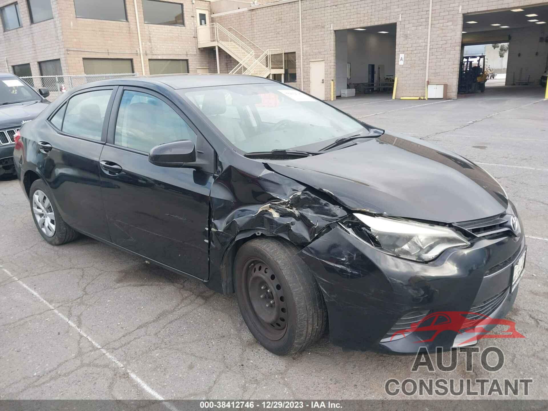 TOYOTA COROLLA 2016 - 5YFBURHE0GP444075
