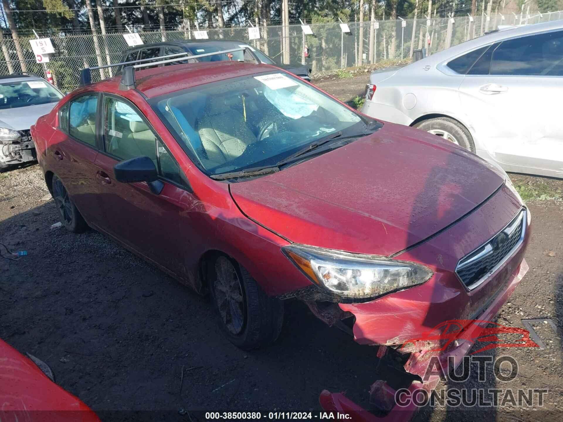 SUBARU IMPREZA 2017 - 4S3GKAA62H3609392