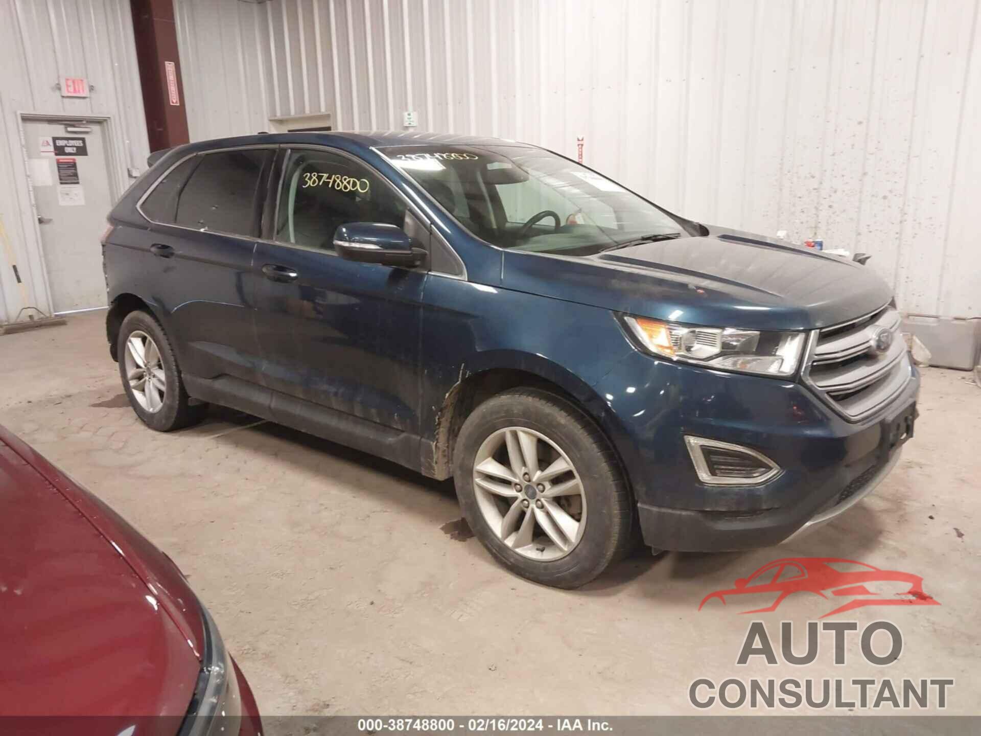 FORD EDGE 2017 - 2FMPK4J8XHBB87709