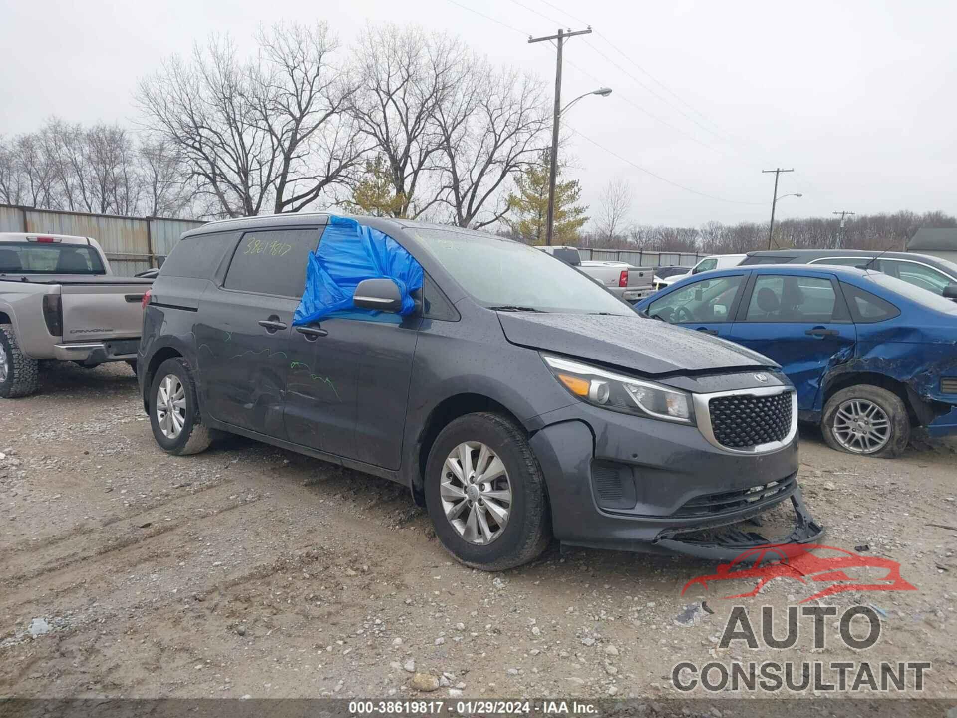 KIA SEDONA 2016 - KNDMB5C15G6210582