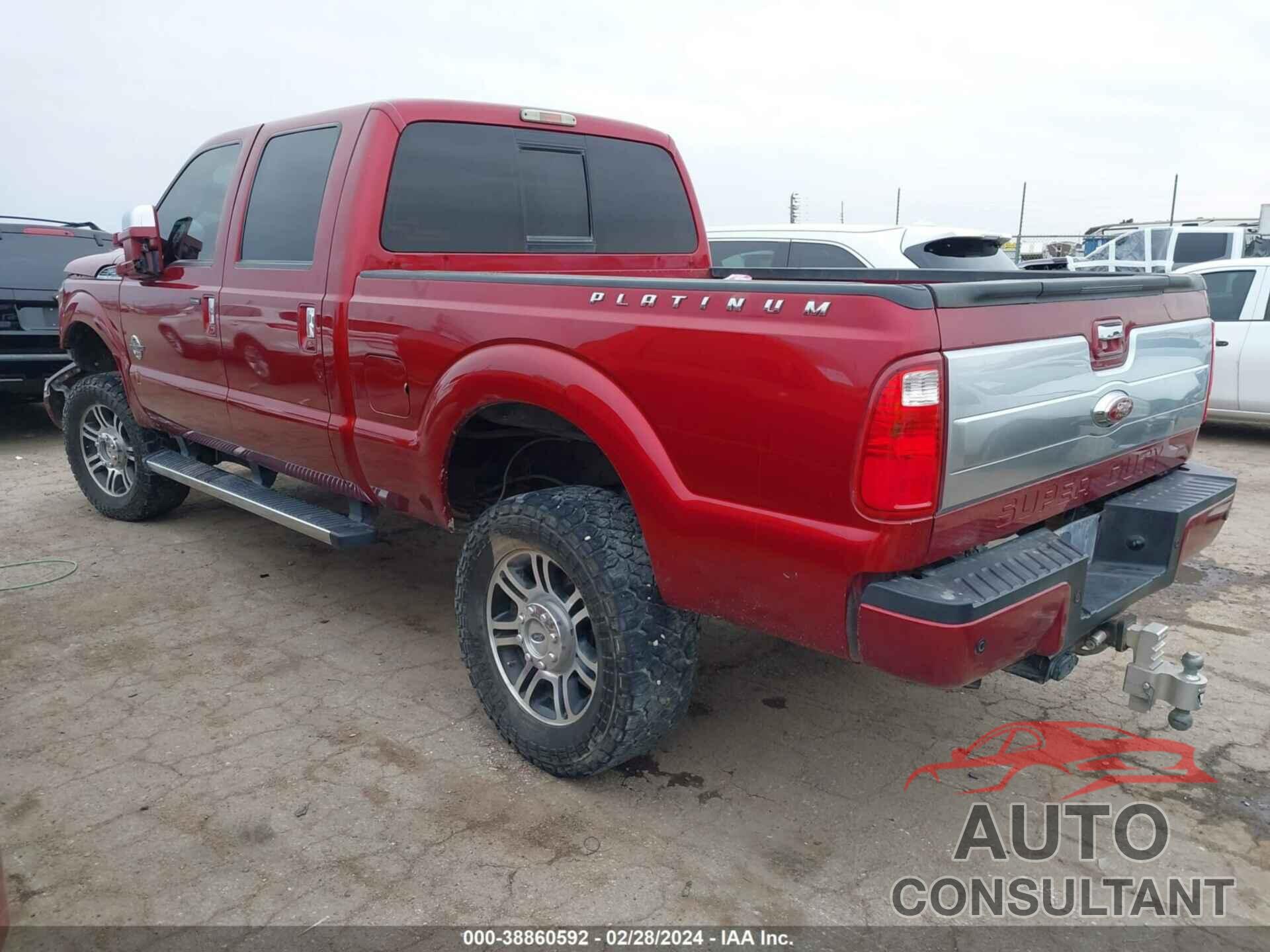 FORD F250 2016 - 1FT7W2BT2GEC41507