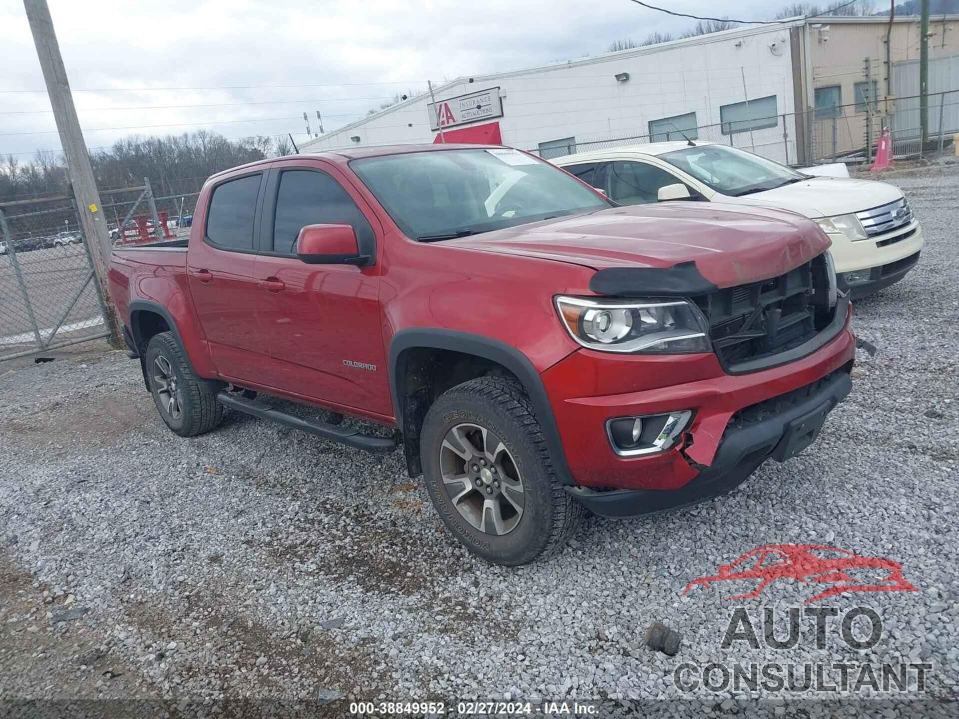 CHEVROLET COLORADO 2016 - 1GCGTDE3XG1221335