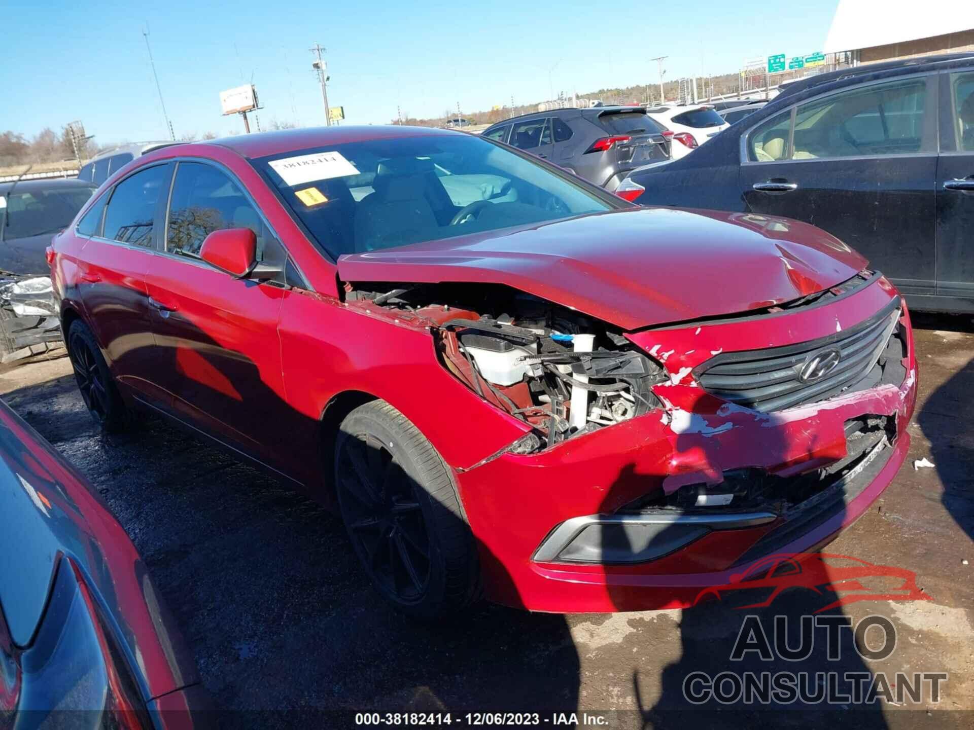 HYUNDAI SONATA 2016 - 5NPE24AF1GH383261