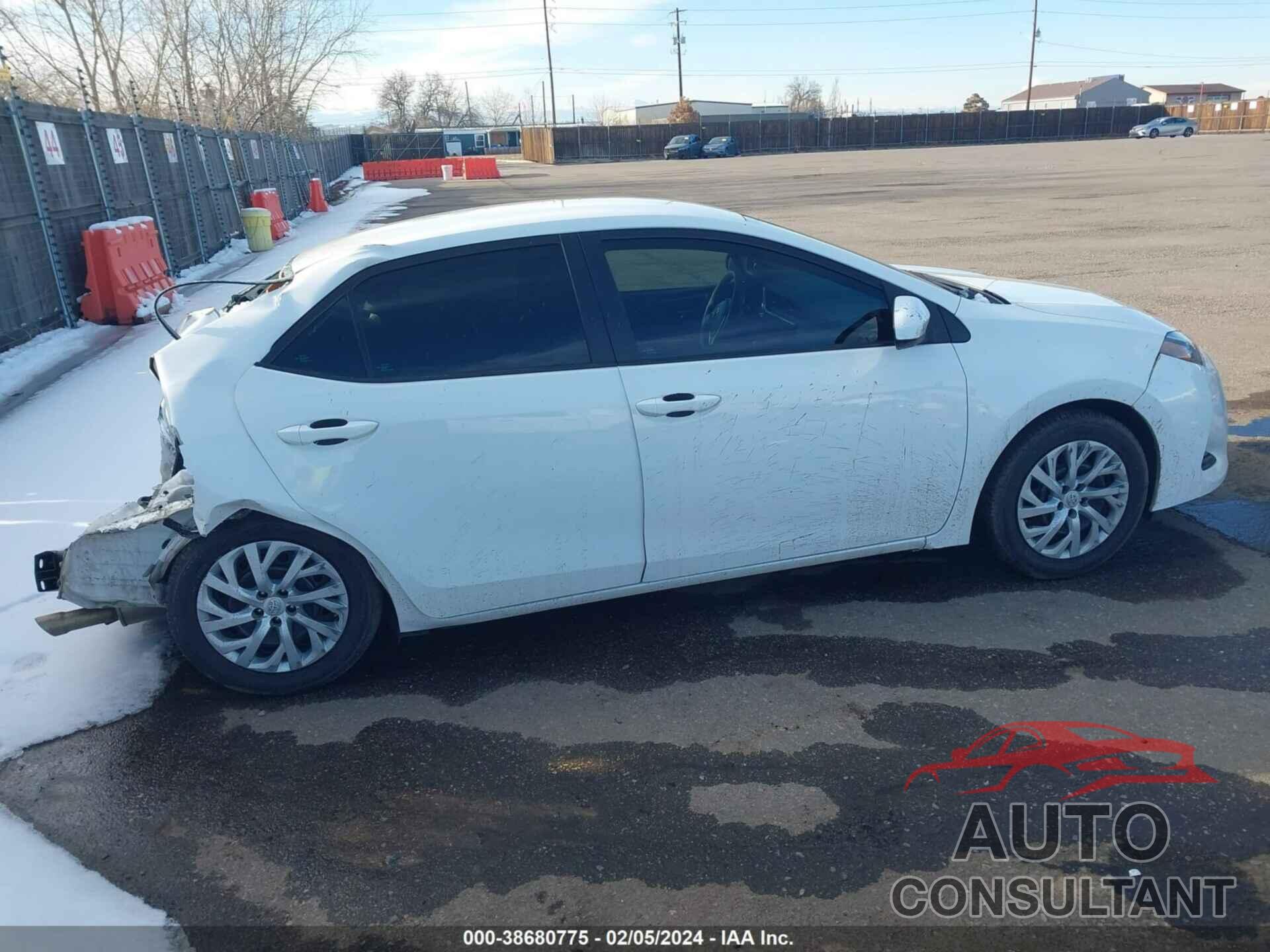 TOYOTA COROLLA 2019 - 5YFBURHE1KP935716