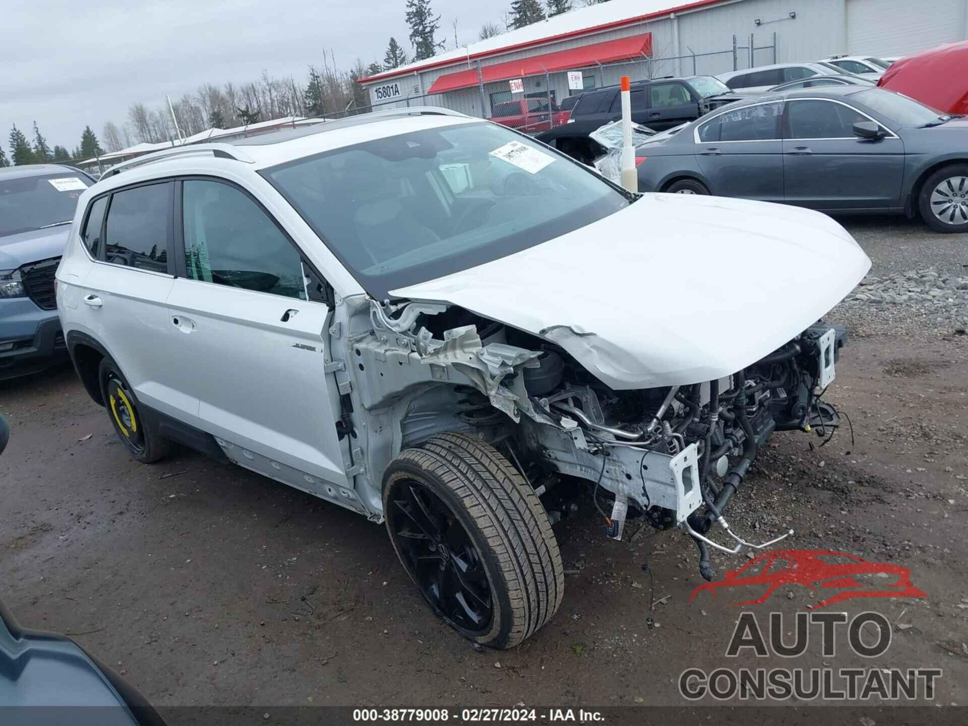 VOLKSWAGEN TAOS 2022 - 3VV1X7B21NM010615