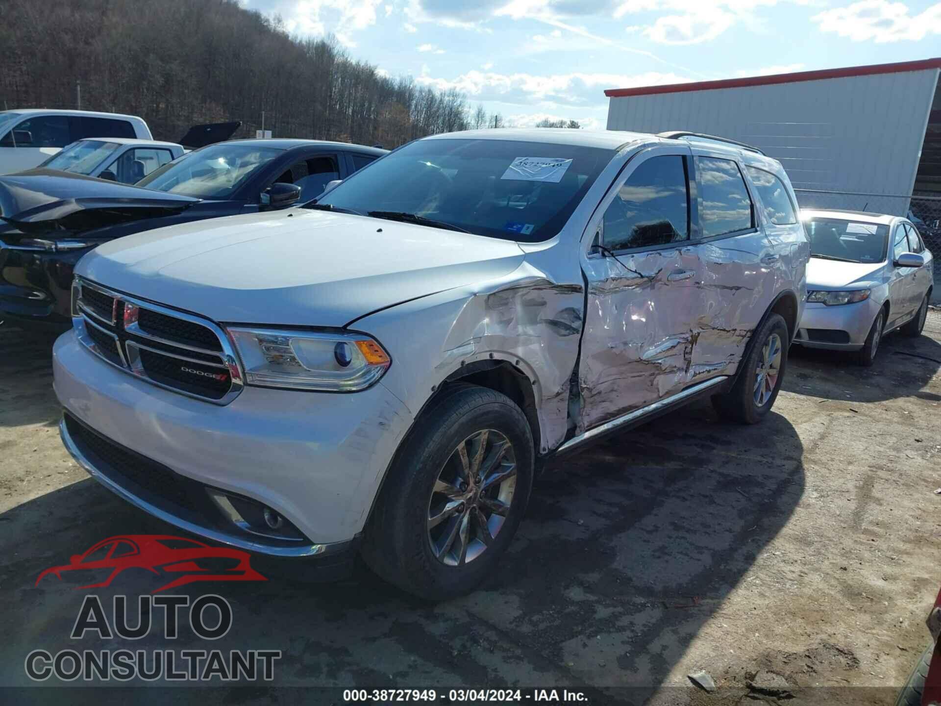 DODGE DURANGO 2017 - 1C4RDJAG2HC870954