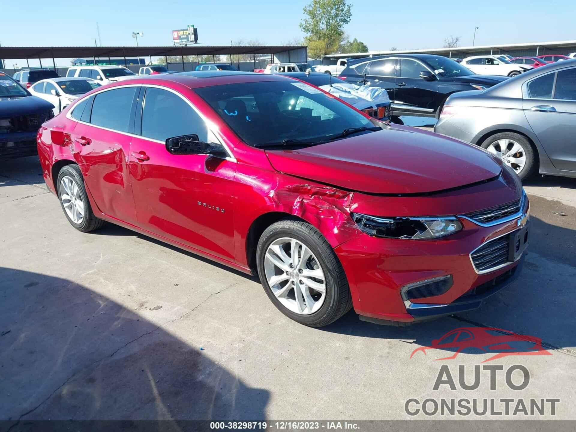 CHEVROLET MALIBU 2017 - 1G1ZE5ST2HF254310