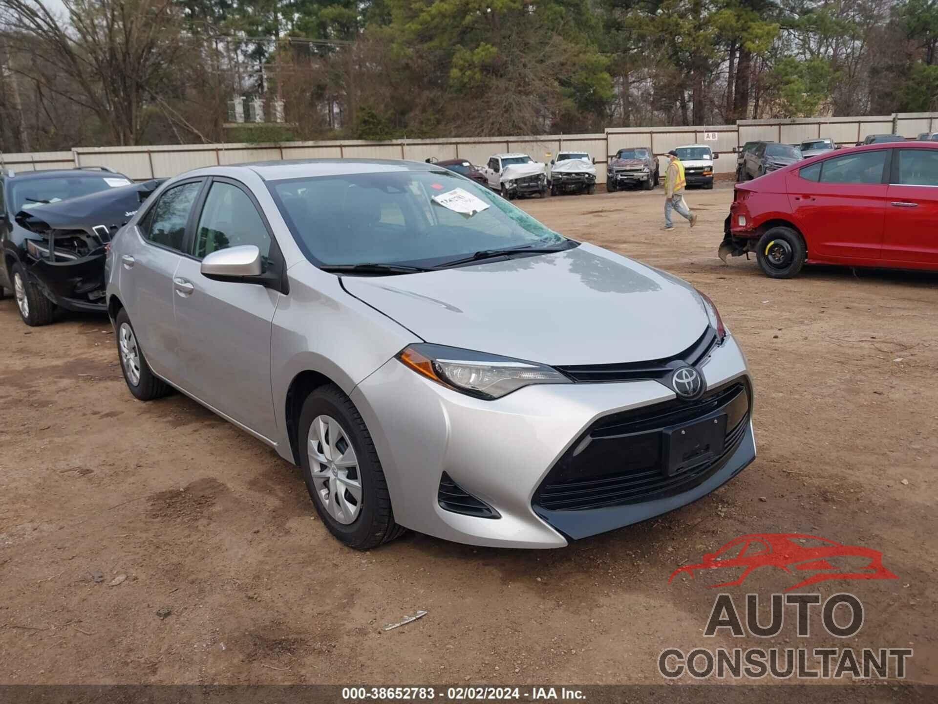 TOYOTA COROLLA 2019 - 5YFBURHE9KP882179