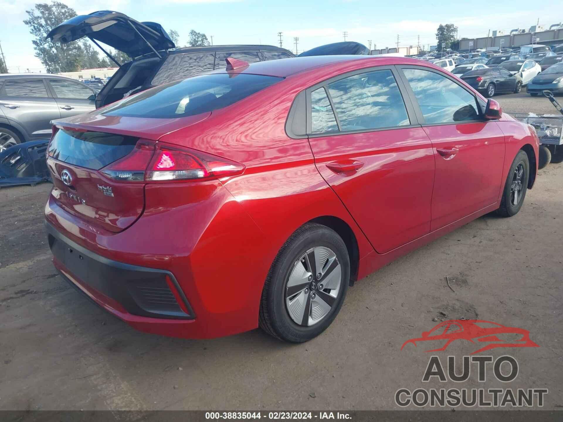 HYUNDAI IONIQ HYBRID 2022 - KMHC65LC3NU281222