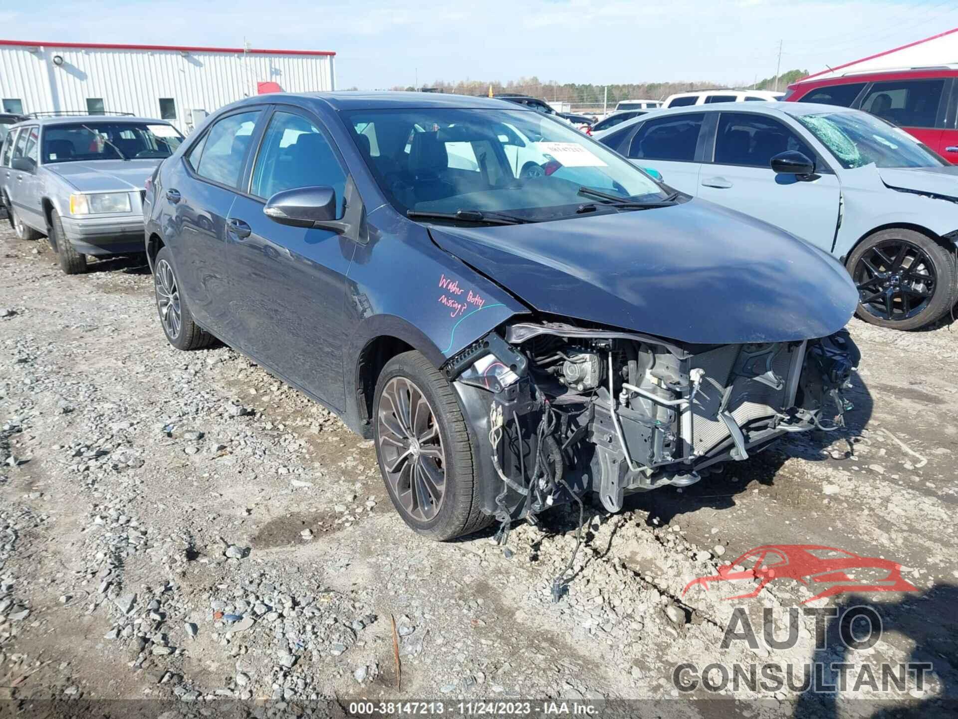 TOYOTA COROLLA 2016 - 2T1BURHEXGC632795