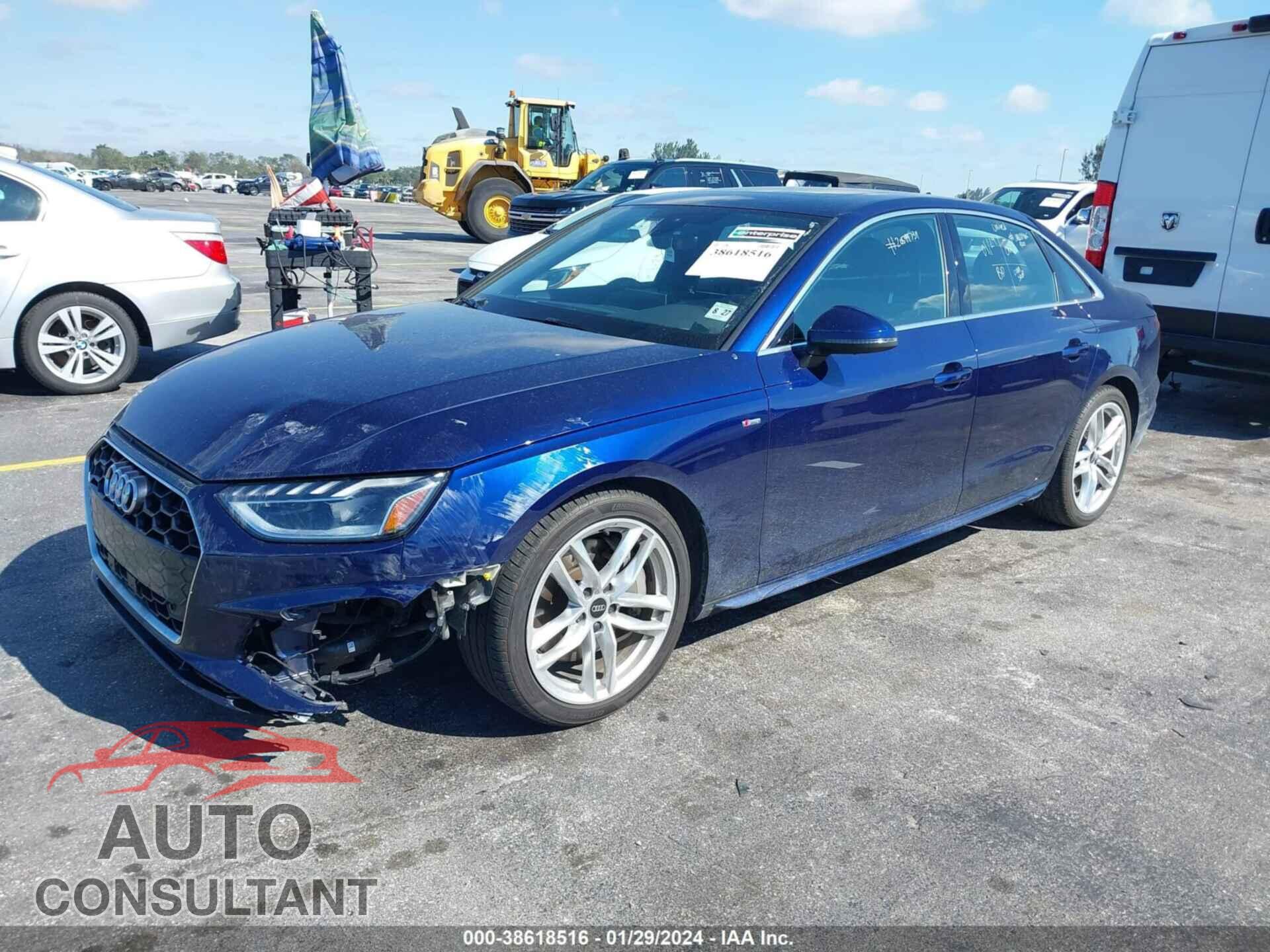 AUDI A4 2022 - WAUEAAF48NN014464