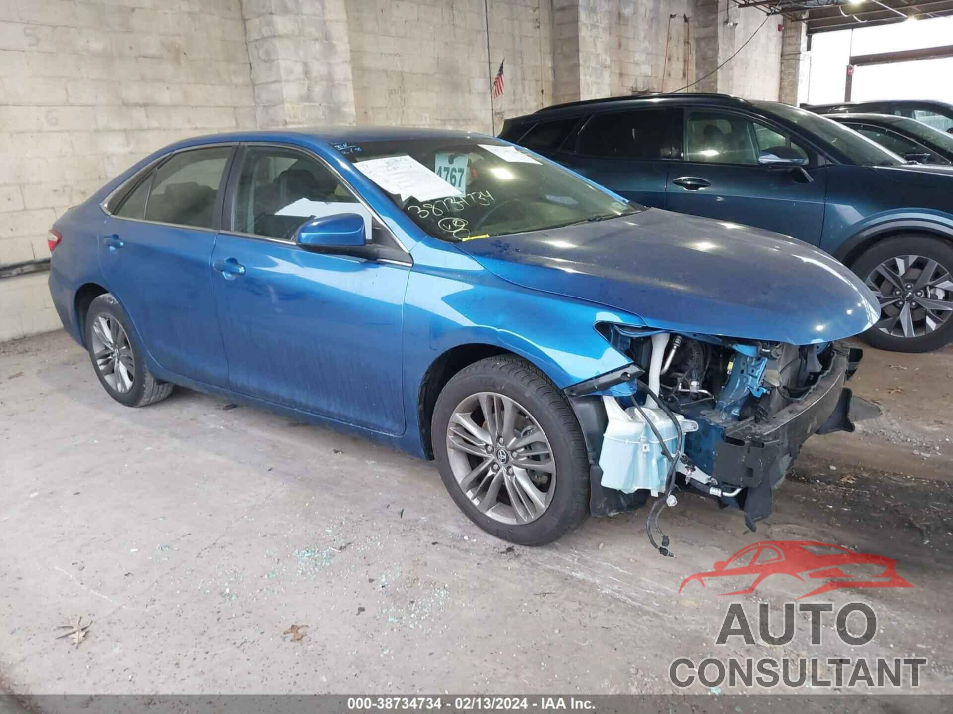 TOYOTA CAMRY 2017 - 4T1BF1FK9HU755640