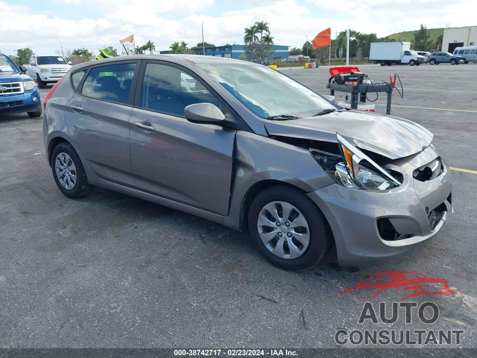 HYUNDAI ACCENT 2017 - KMHCT5AE2HU360088