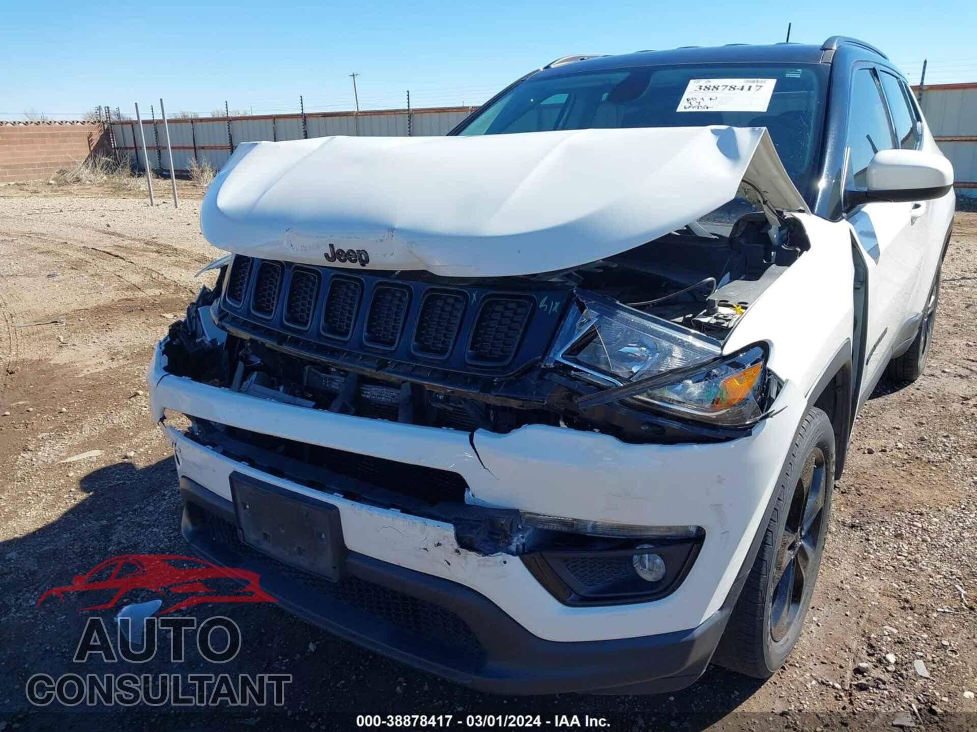 JEEP COMPASS 2018 - 3C4NJCBB3JT460874