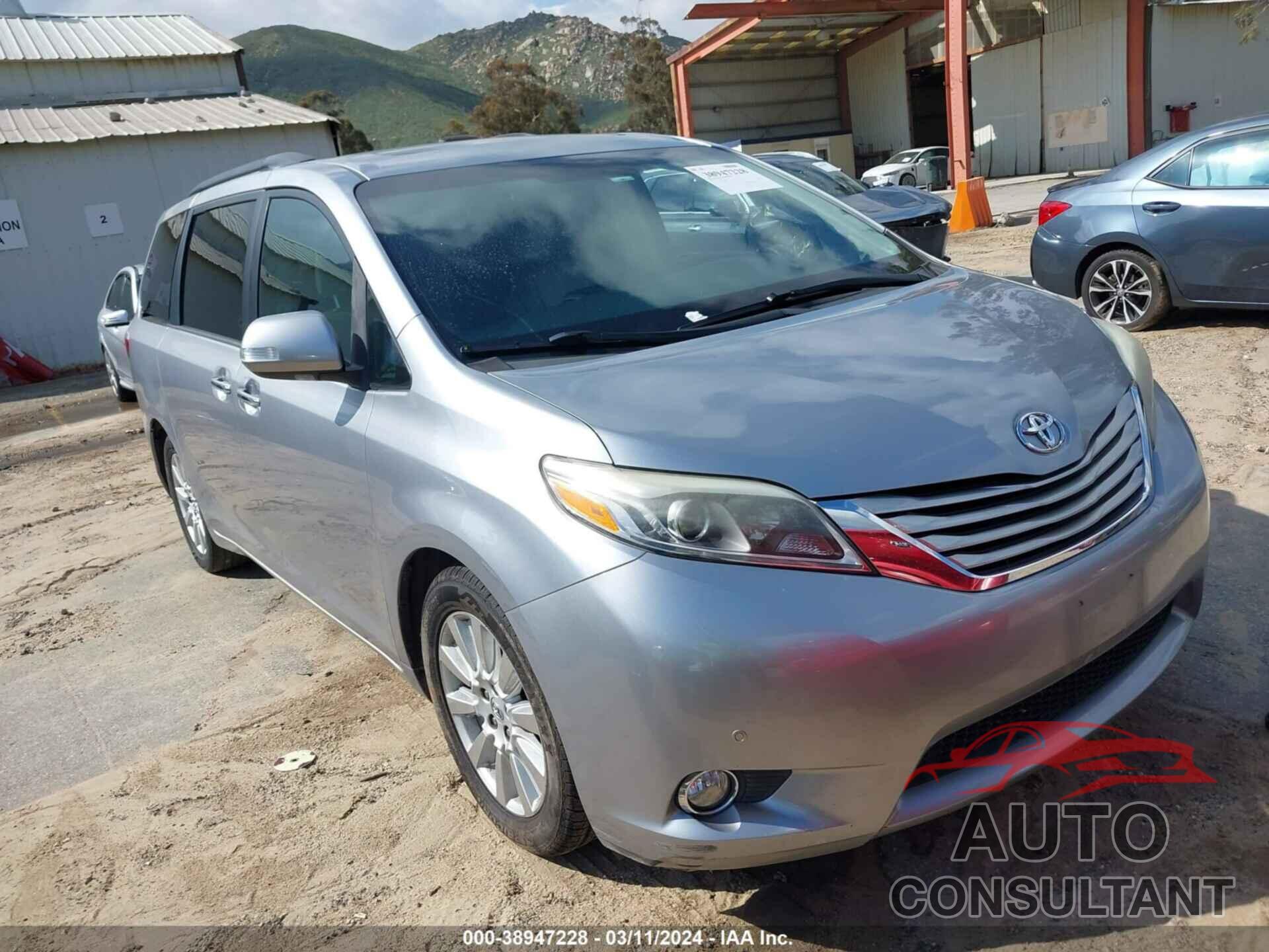 TOYOTA SIENNA 2017 - 5TDYZ3DC9HS800075